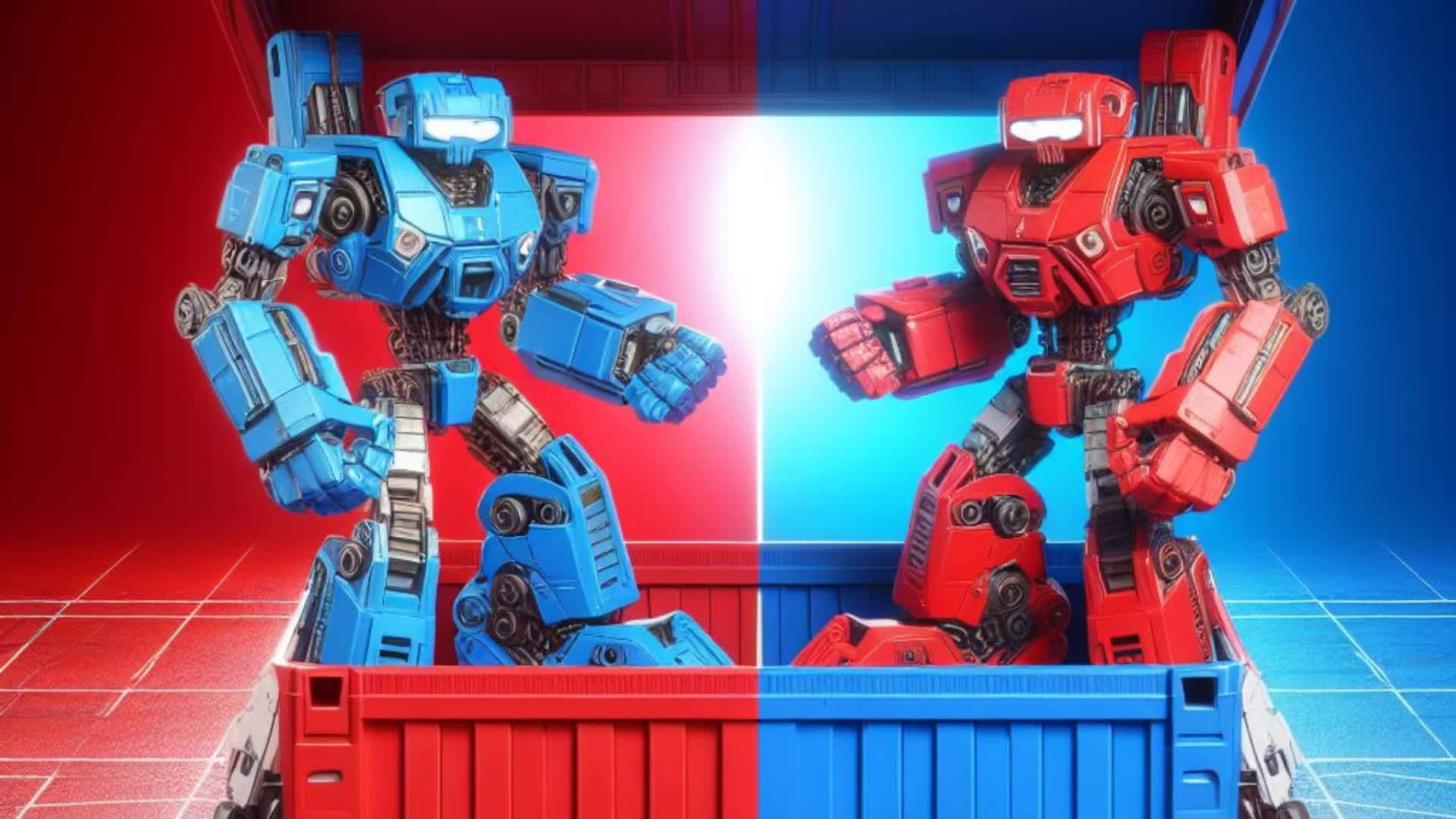 Crazy Red vs Blue Warfare