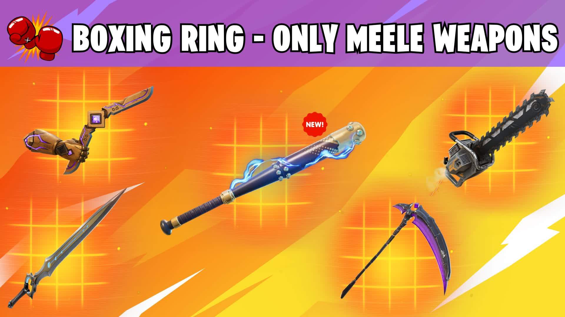 BOXING RING - ONLY MEELE WEAPONS