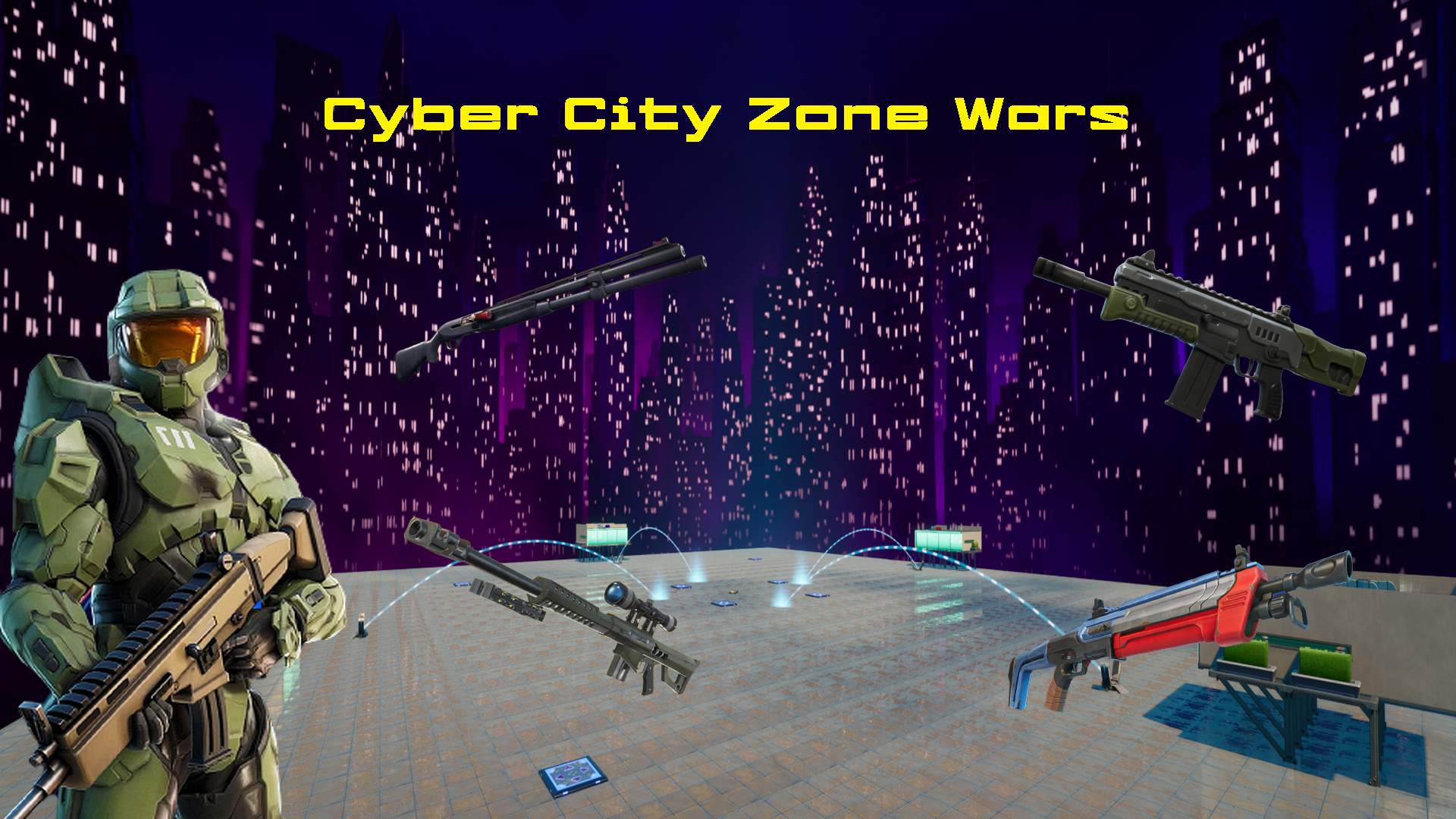 Cyber City Zone Wars 