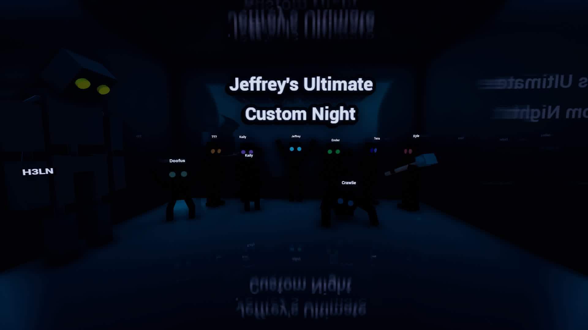 A ULTIMATE CUSTOM NIGHT DE FNAF VERSÃO ANIME!