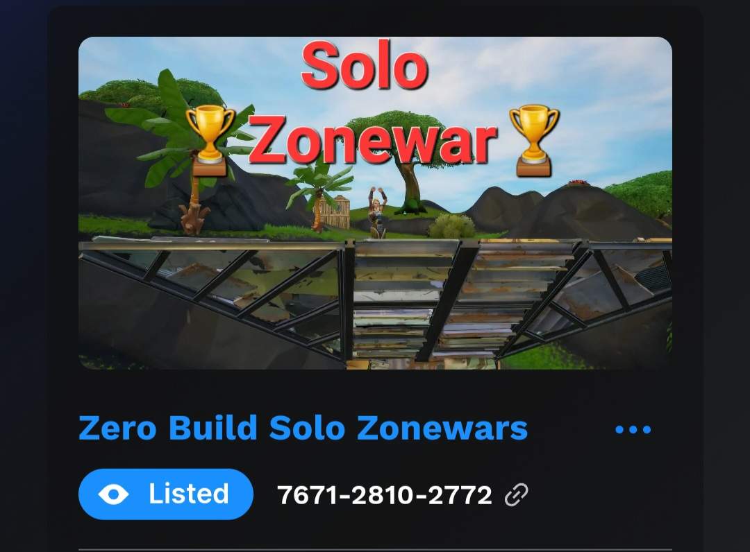 Zero Build Solo Zonewars image 3