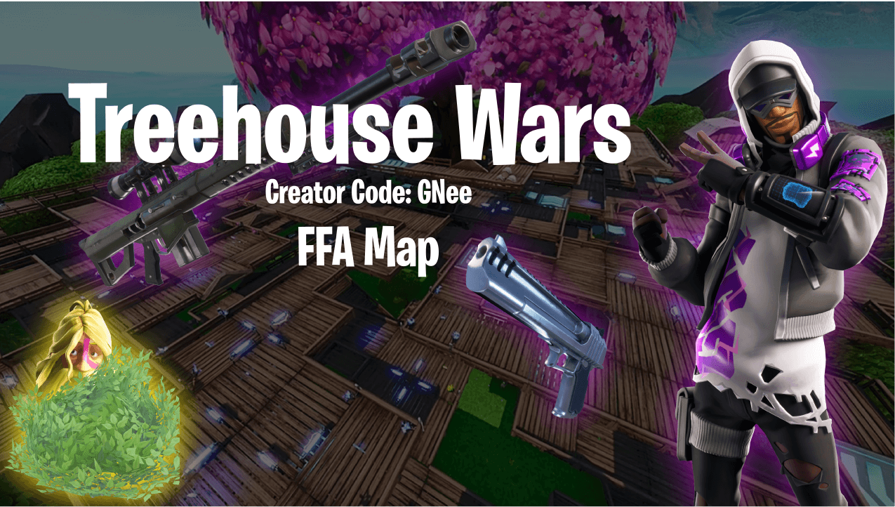 Treehouse Wars Fortnite Creative Map Codes Dropnite Com