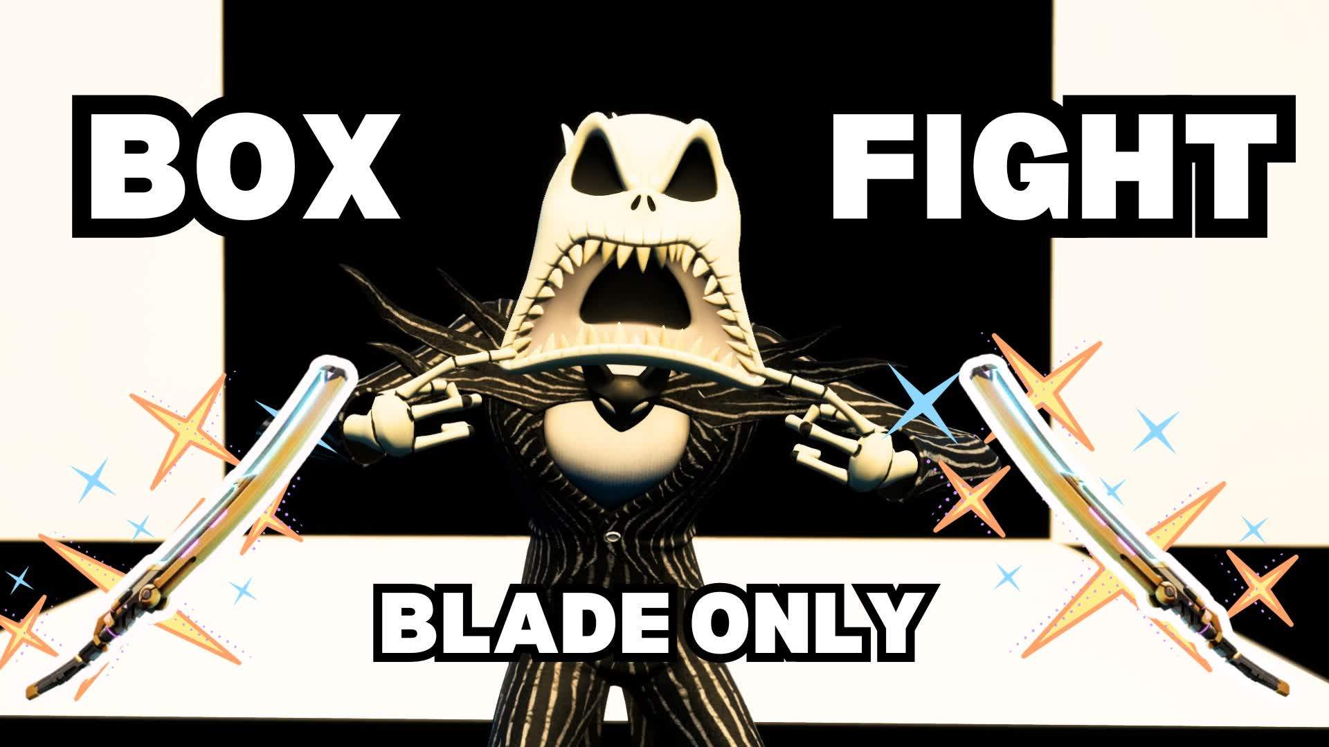 BOX FIGHT BLADE ONLY - BLACK AND WHITE