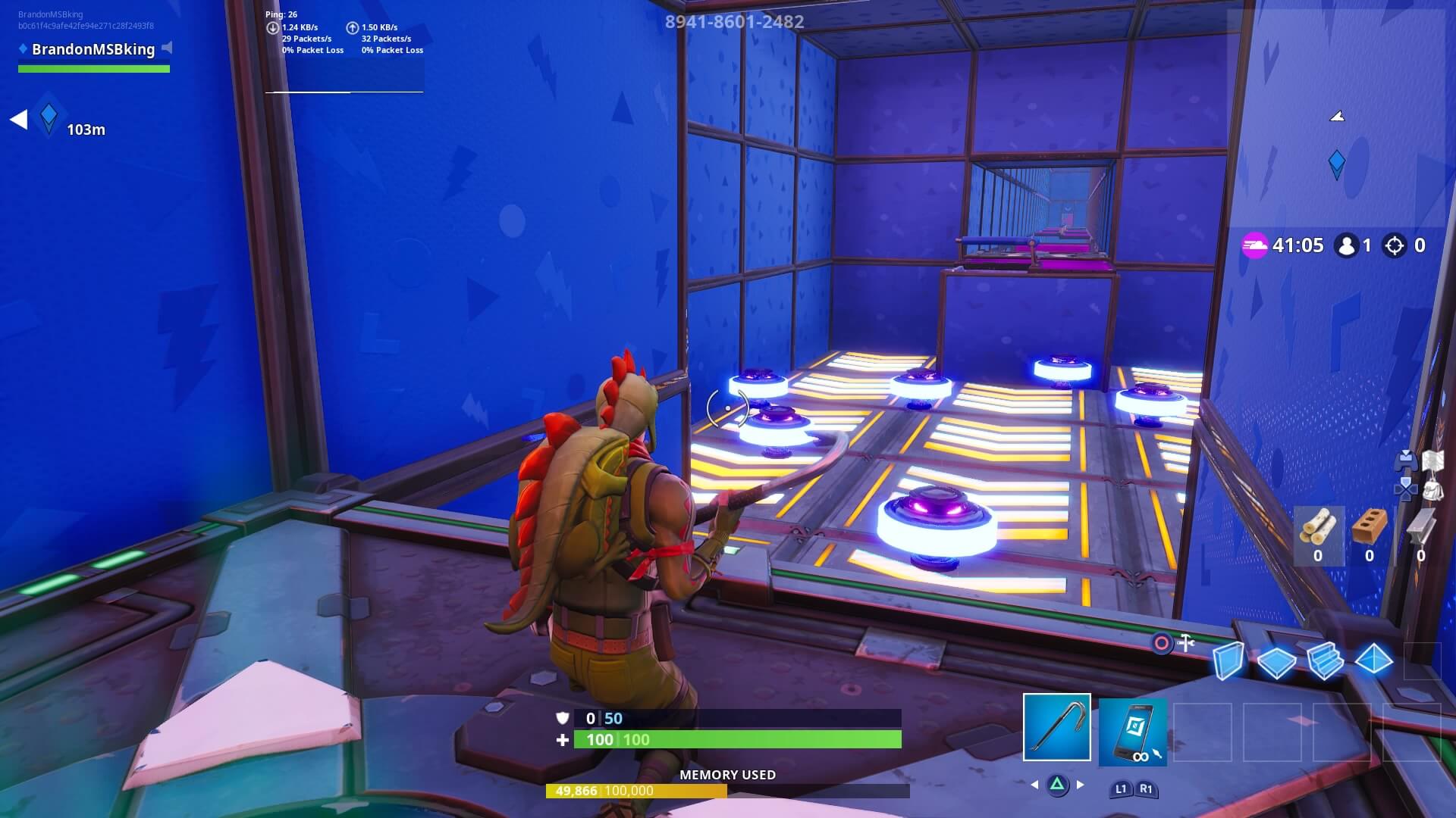 50 Level Hard Deathrun - Backrooms [ lkt ] – Fortnite Creative Map Code