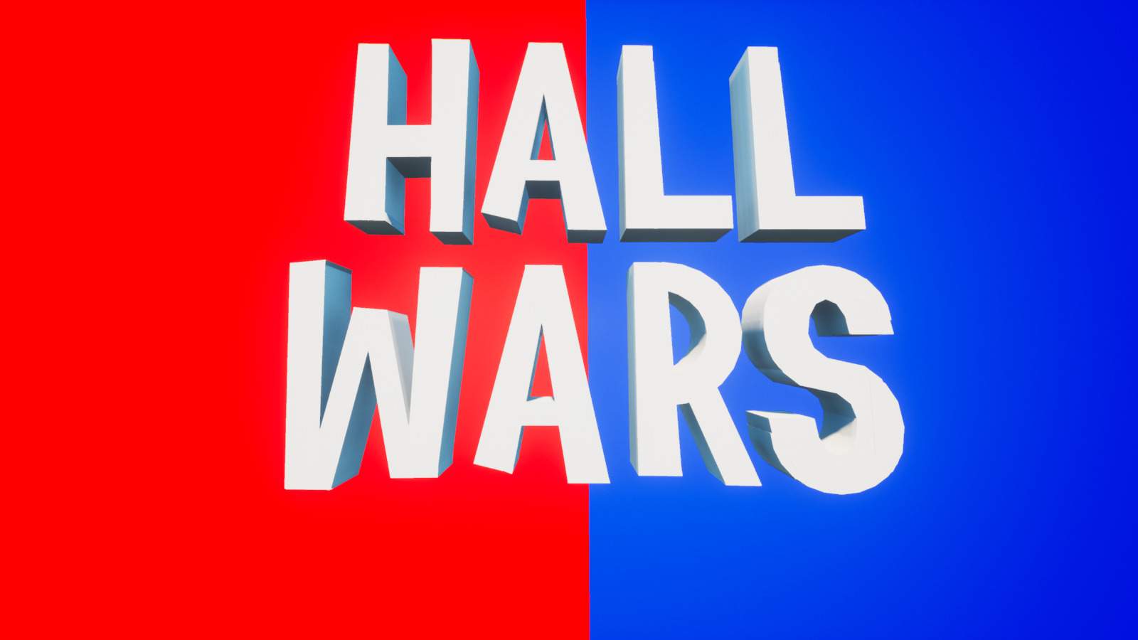 🔴 RED VS BLUE 🔵 HALL WARS image 2
