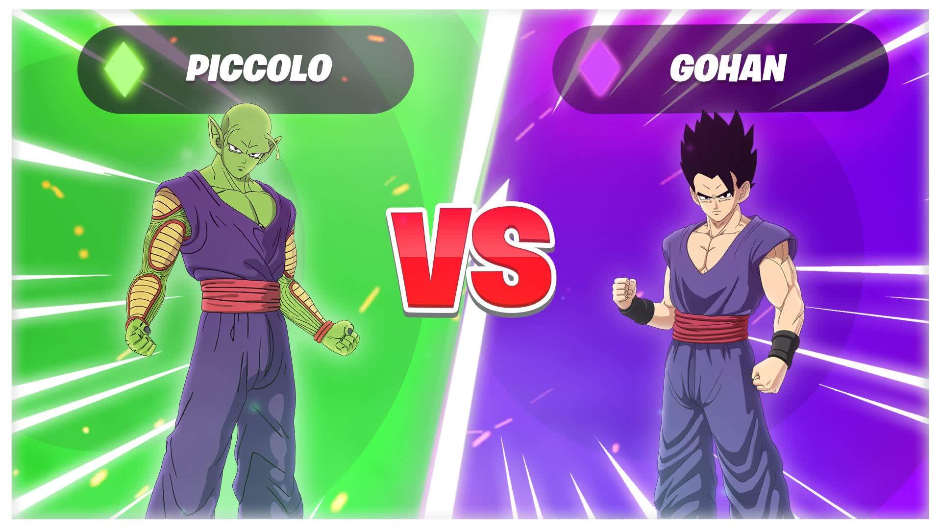 Gohan vs Piccolo: Team Battle