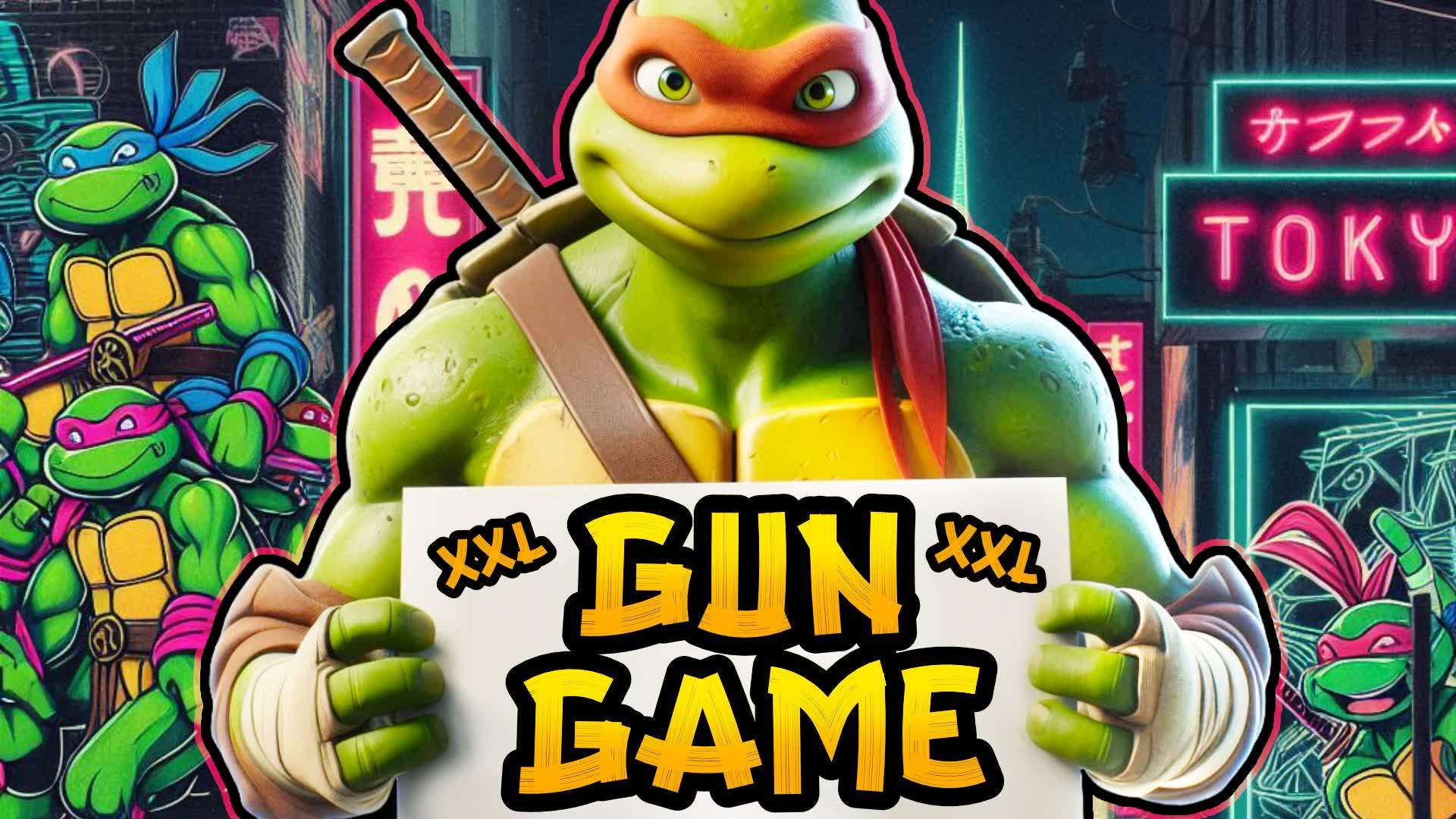 🐢 TMNT GUN GAME XXL 🔫