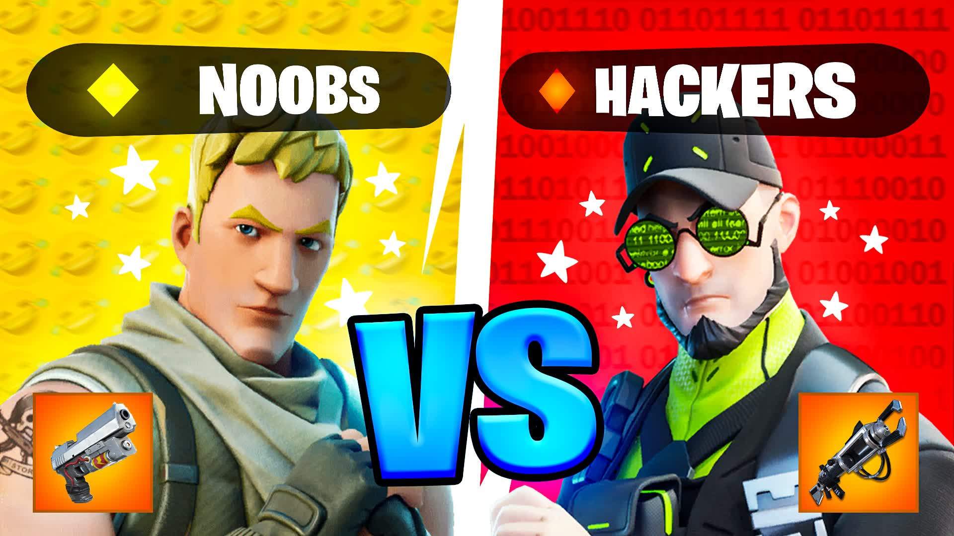 😃NOOBS VS HACKERS🤖