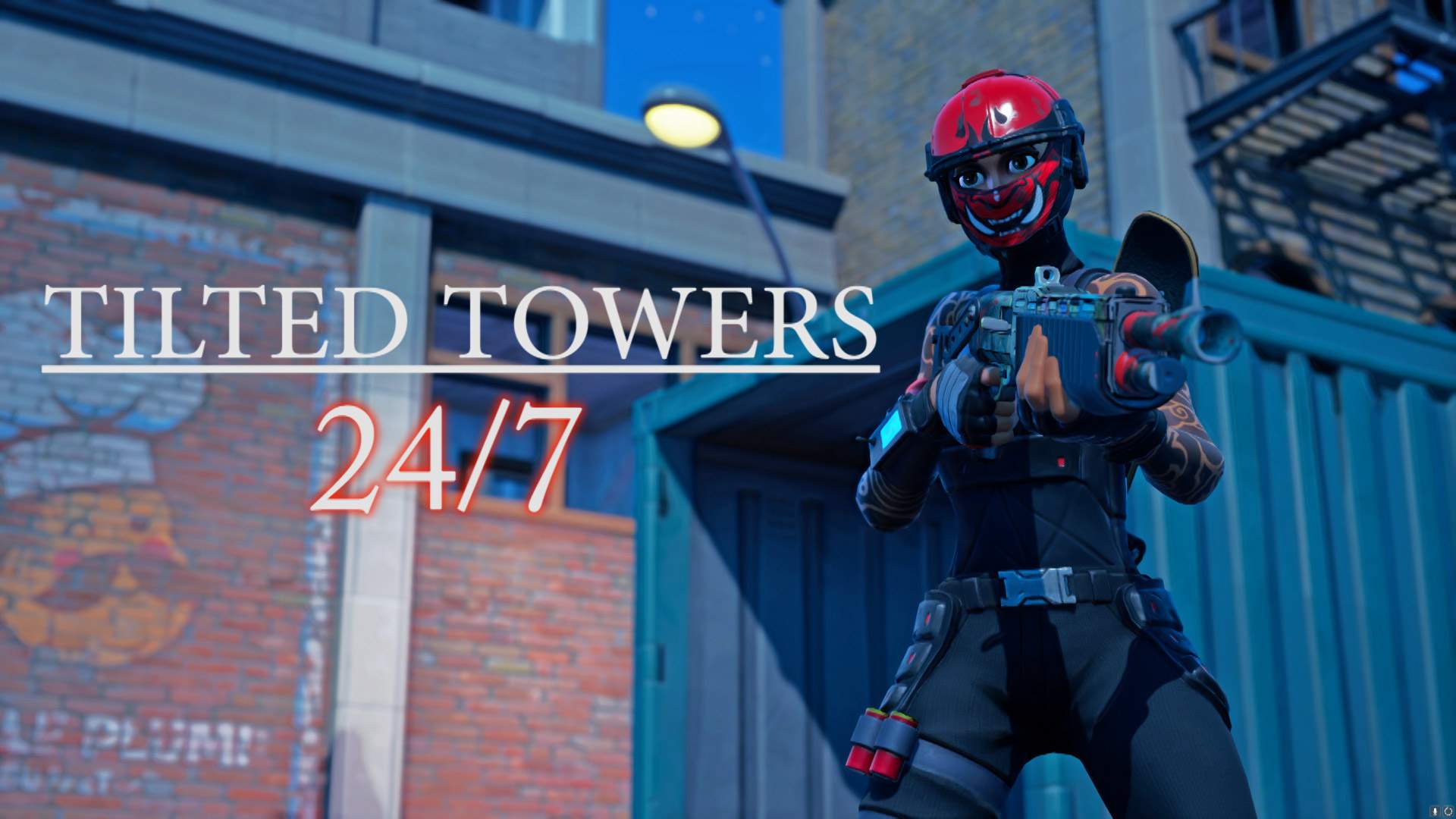 TILTED TOWERS 24/7 - NO BUILD