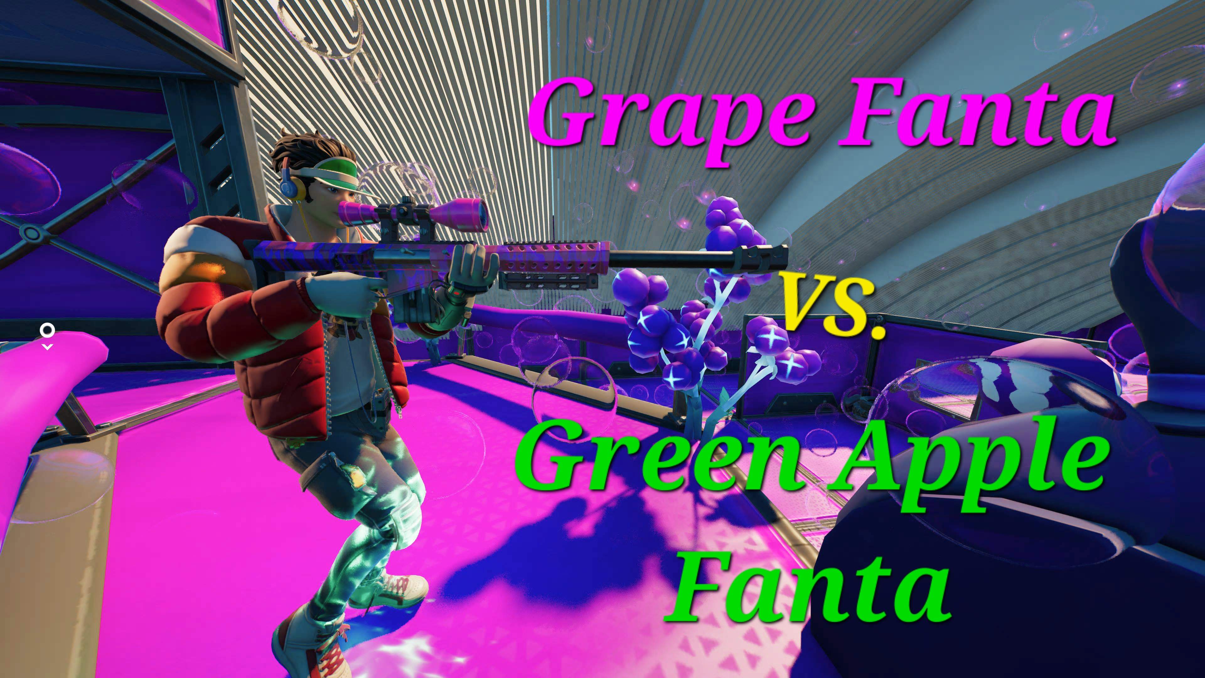 Fps Green Apple Fanta vs. Grape Fanta