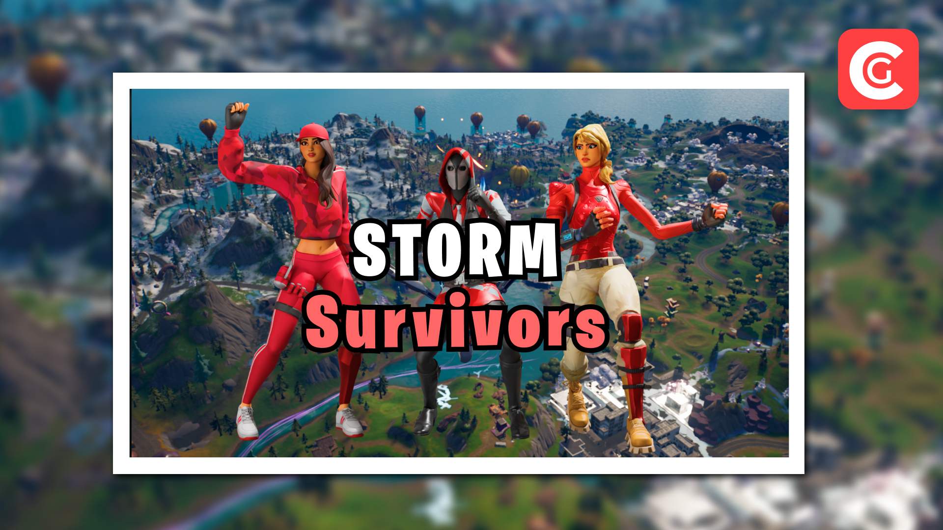 🌪 Storm Survivors -Battle royale island