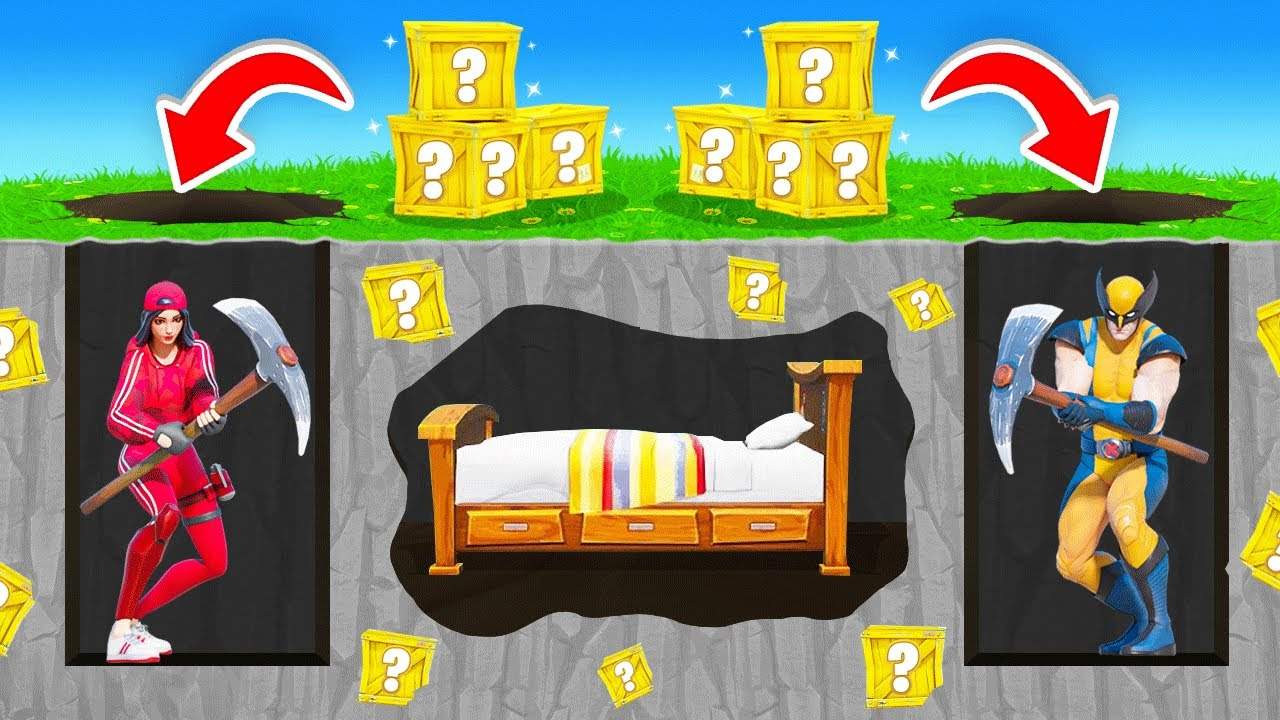 🛏️🔫BED WARS: LUCKY BLOCKS 🍀️‍🌈