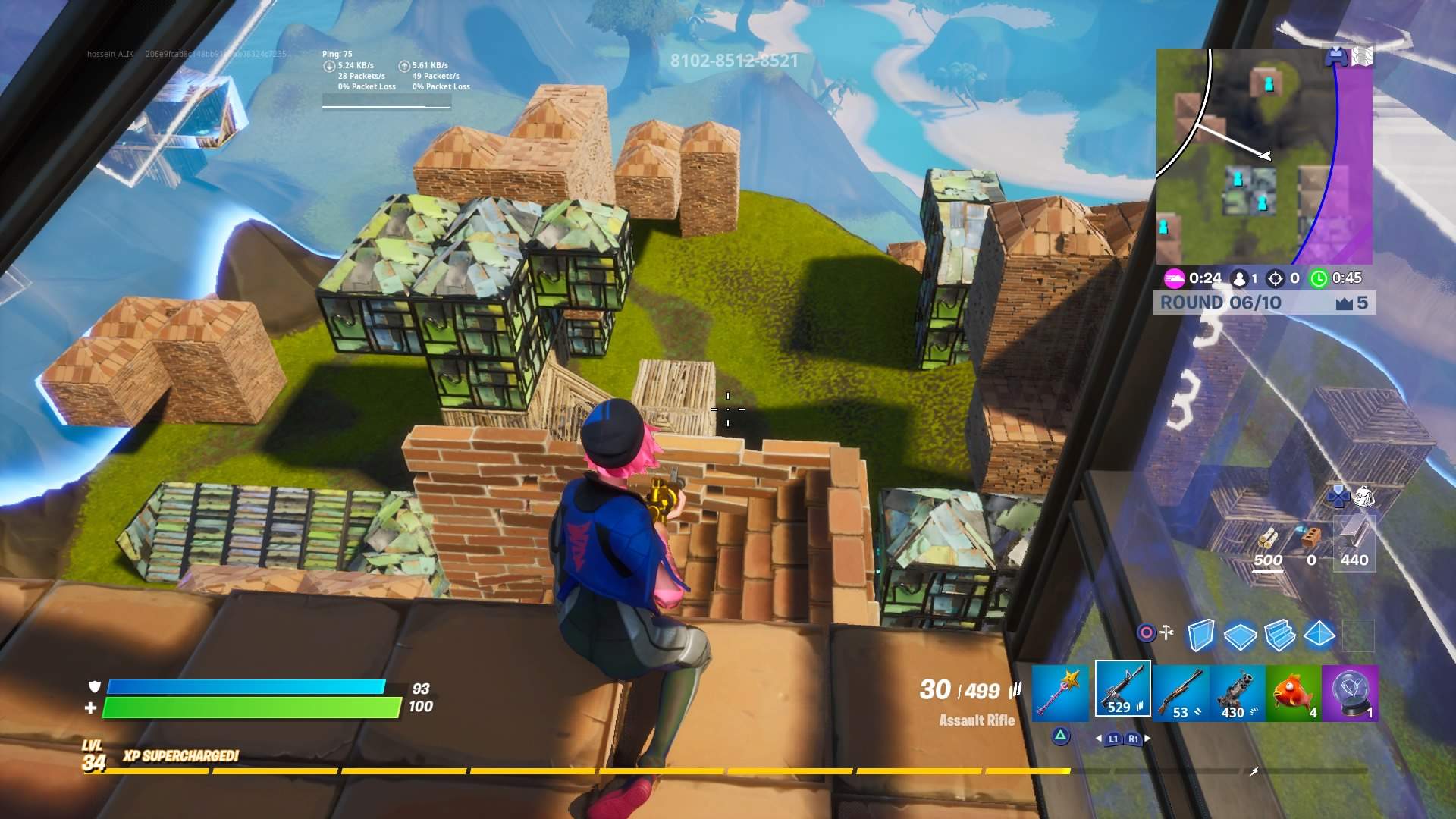 REALISTIC ENDGAME FIGHTS / End Game - Fortnite Creative Map Code