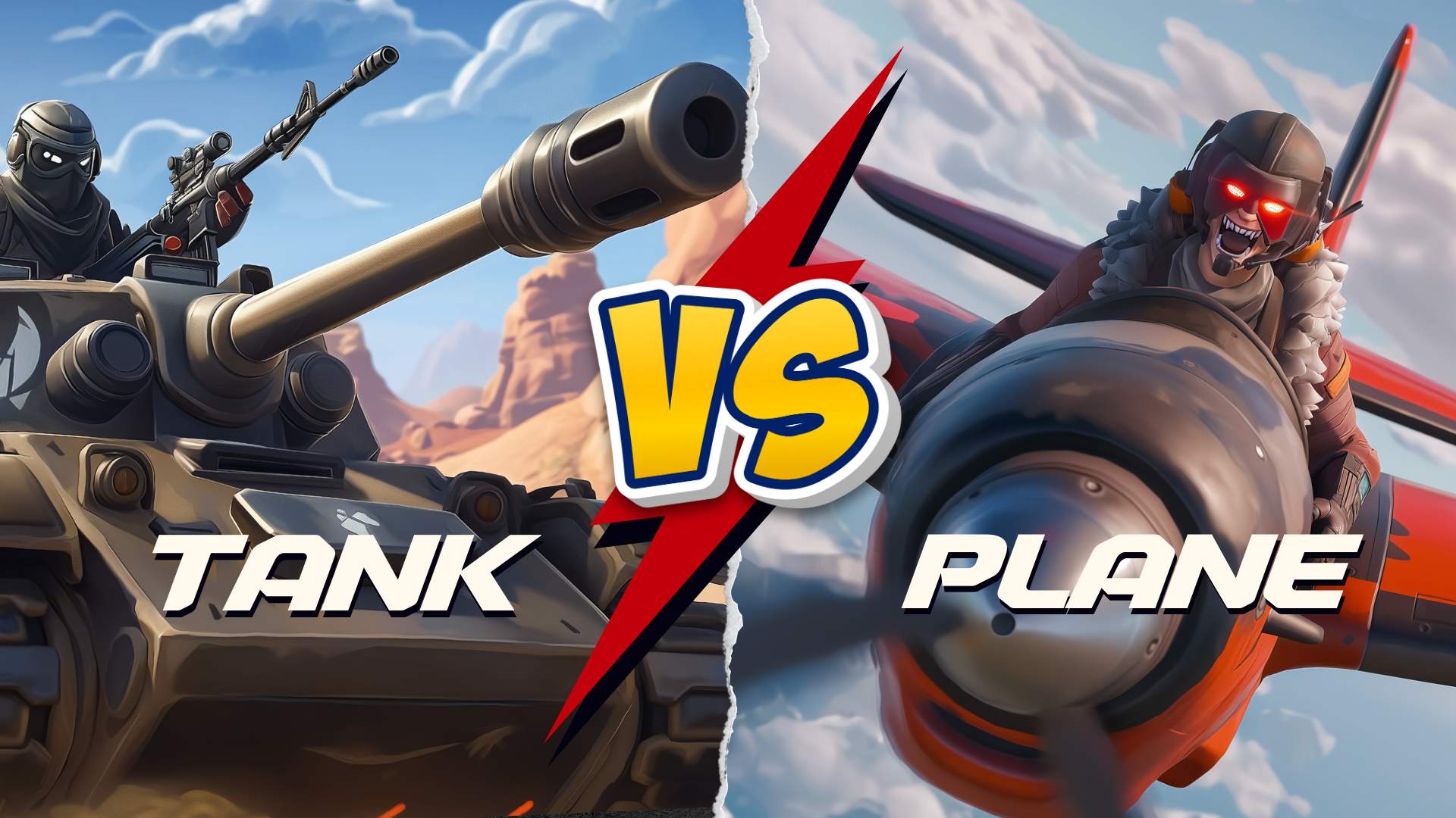 Tank VS Plane!