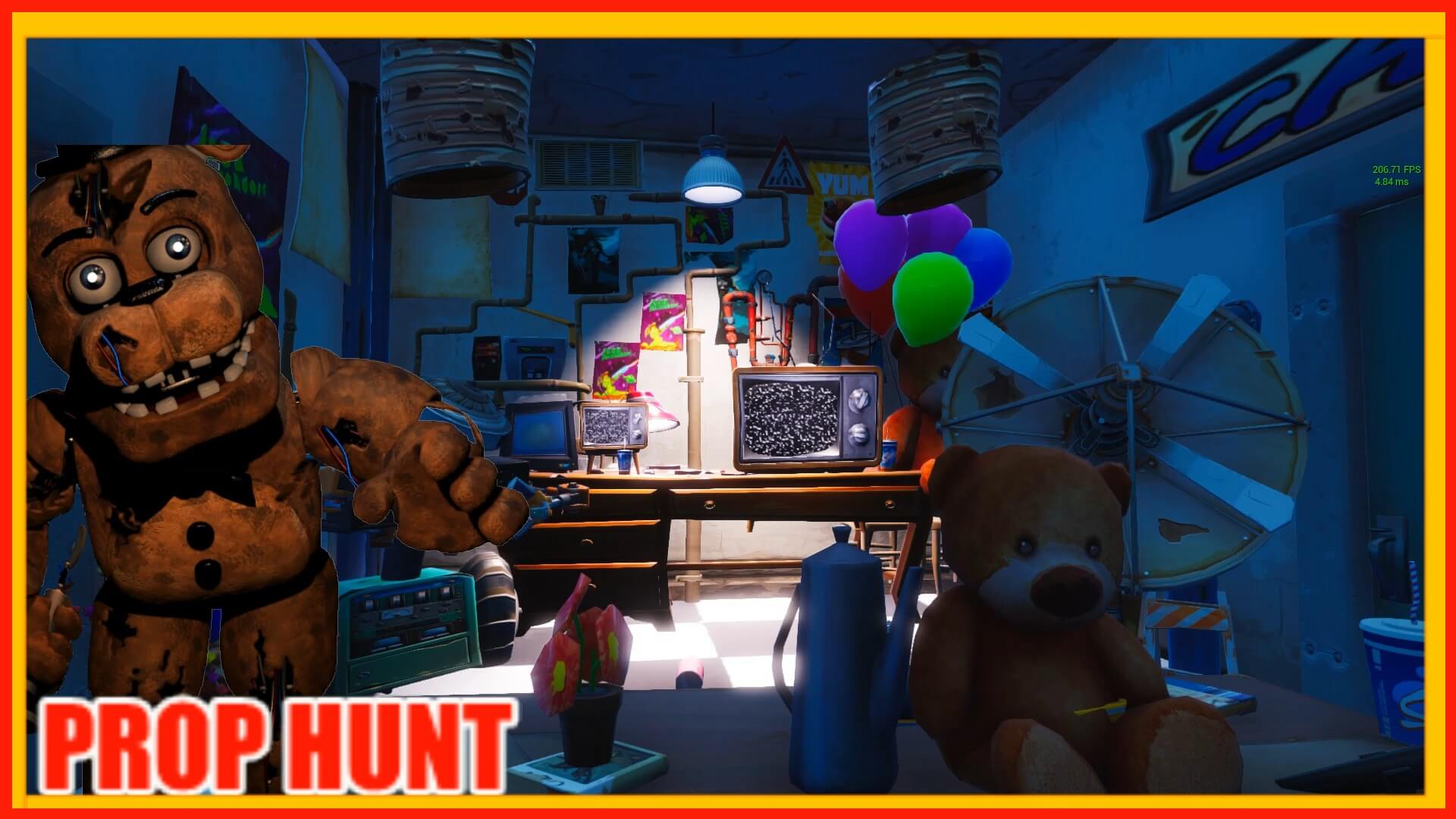 FIVE NIGHTS AT FREDDY'S IN FORTNITE FULL GAMEMODE! ISLAND CODE in  description 