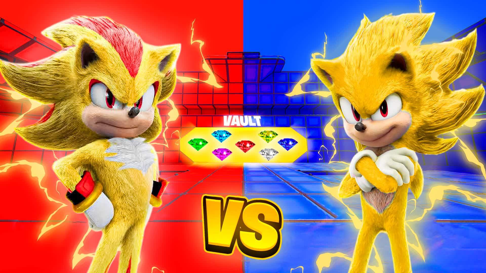 SONIC VS SHADOW 🔴🔵 RED VS BLUE