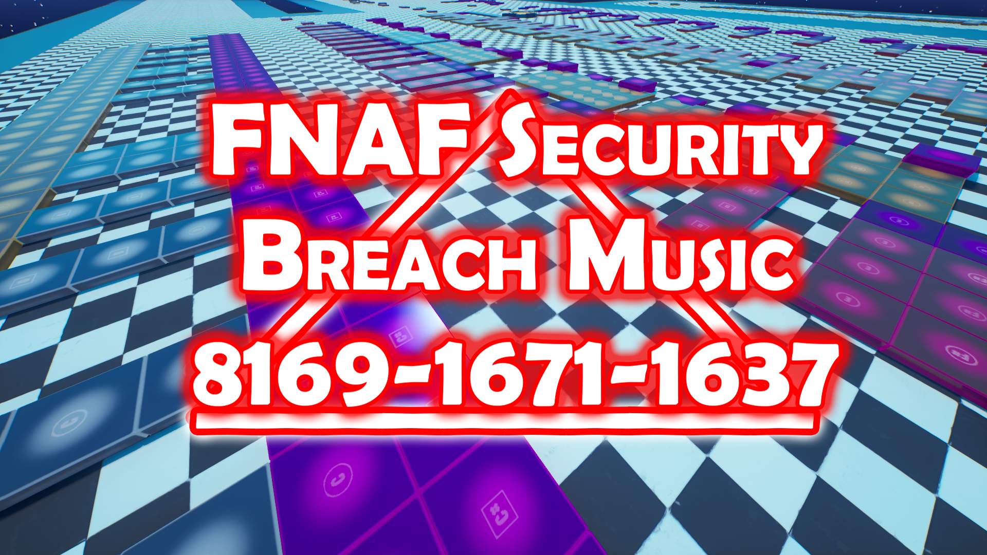 FNAF SECURITY BREACH MUSIC - Fortnite Creative Map Code - Dropnite