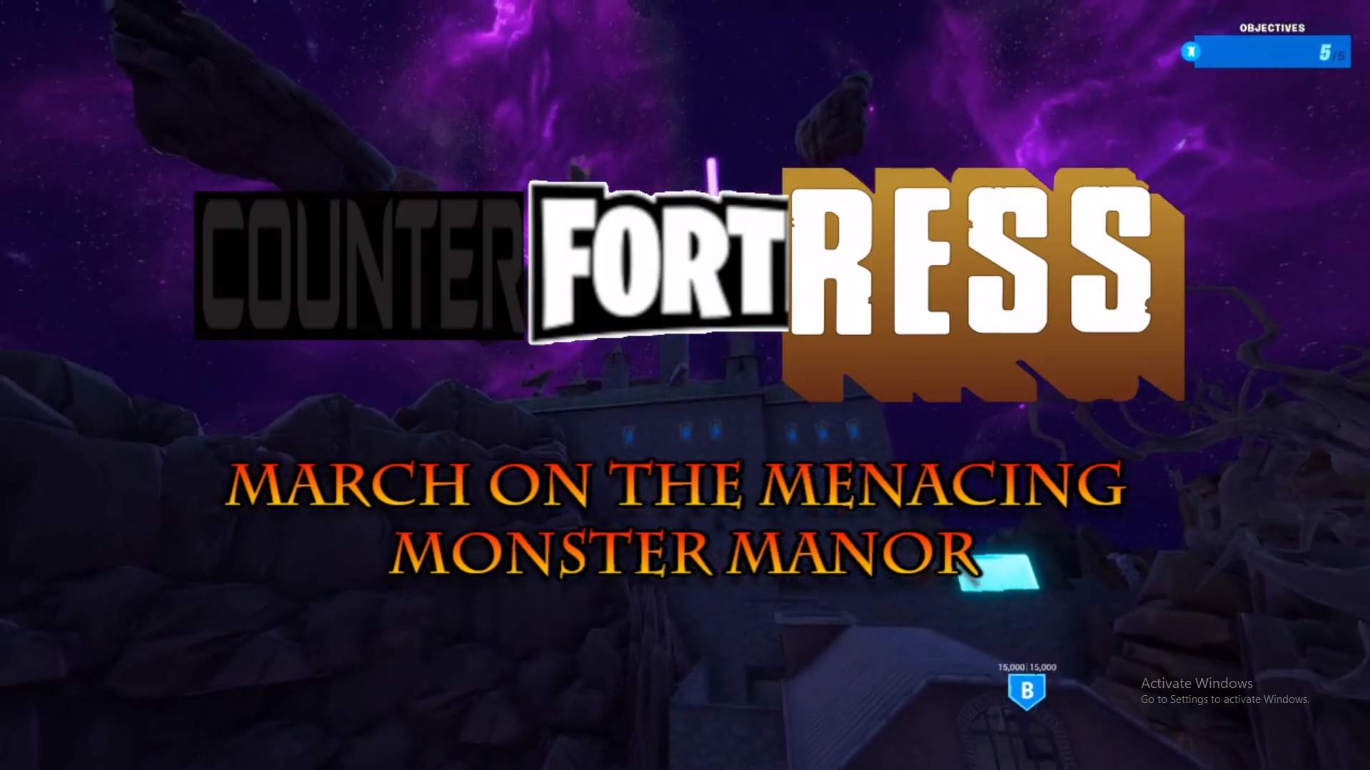 CF MARCH ON THE MONSTER MOUNTAIN MANOR