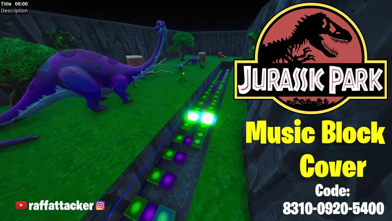 Jurassic Park Theme Fortnite Creative Map Codes Dropnite Com