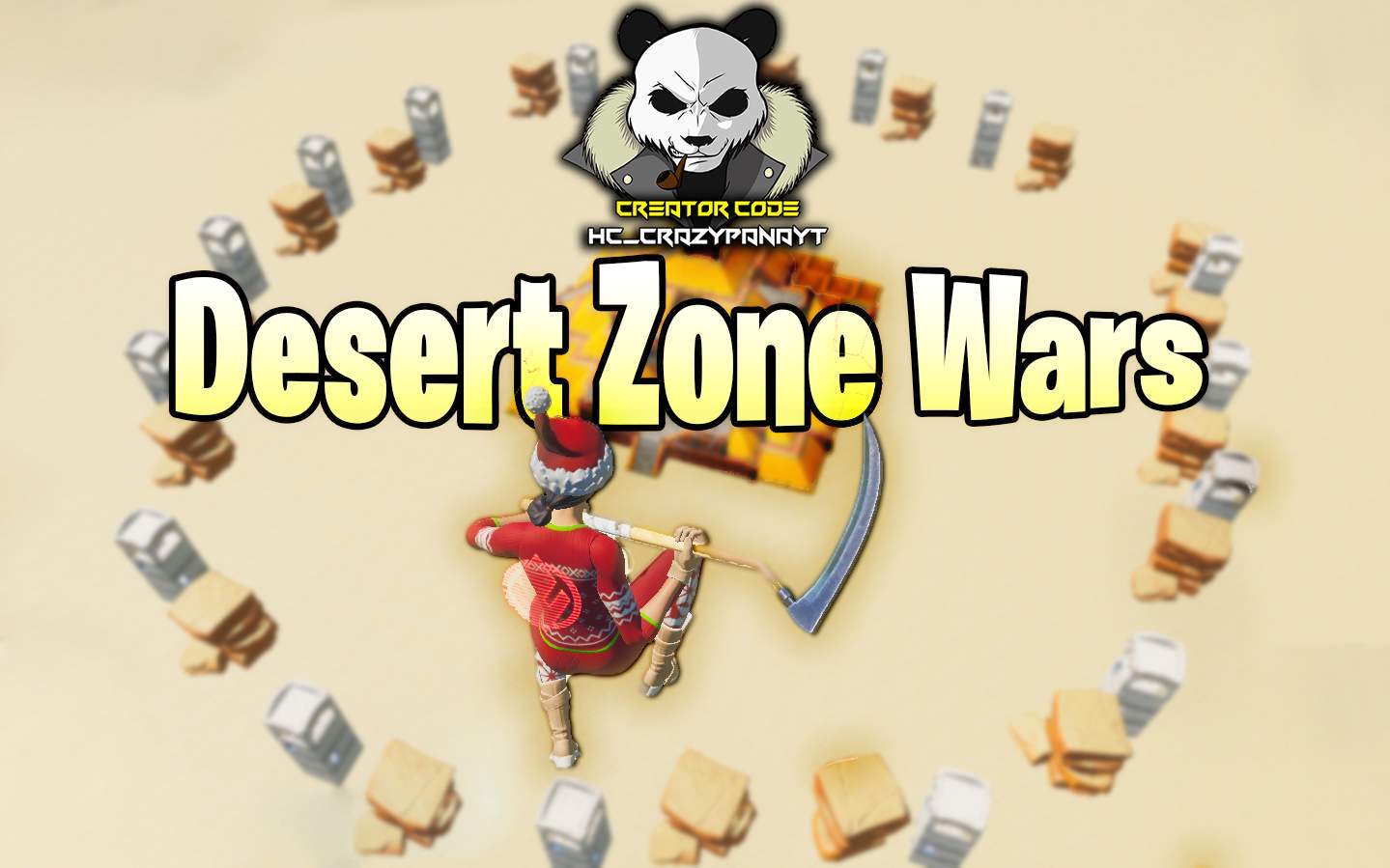 fortnite code desert zone wars