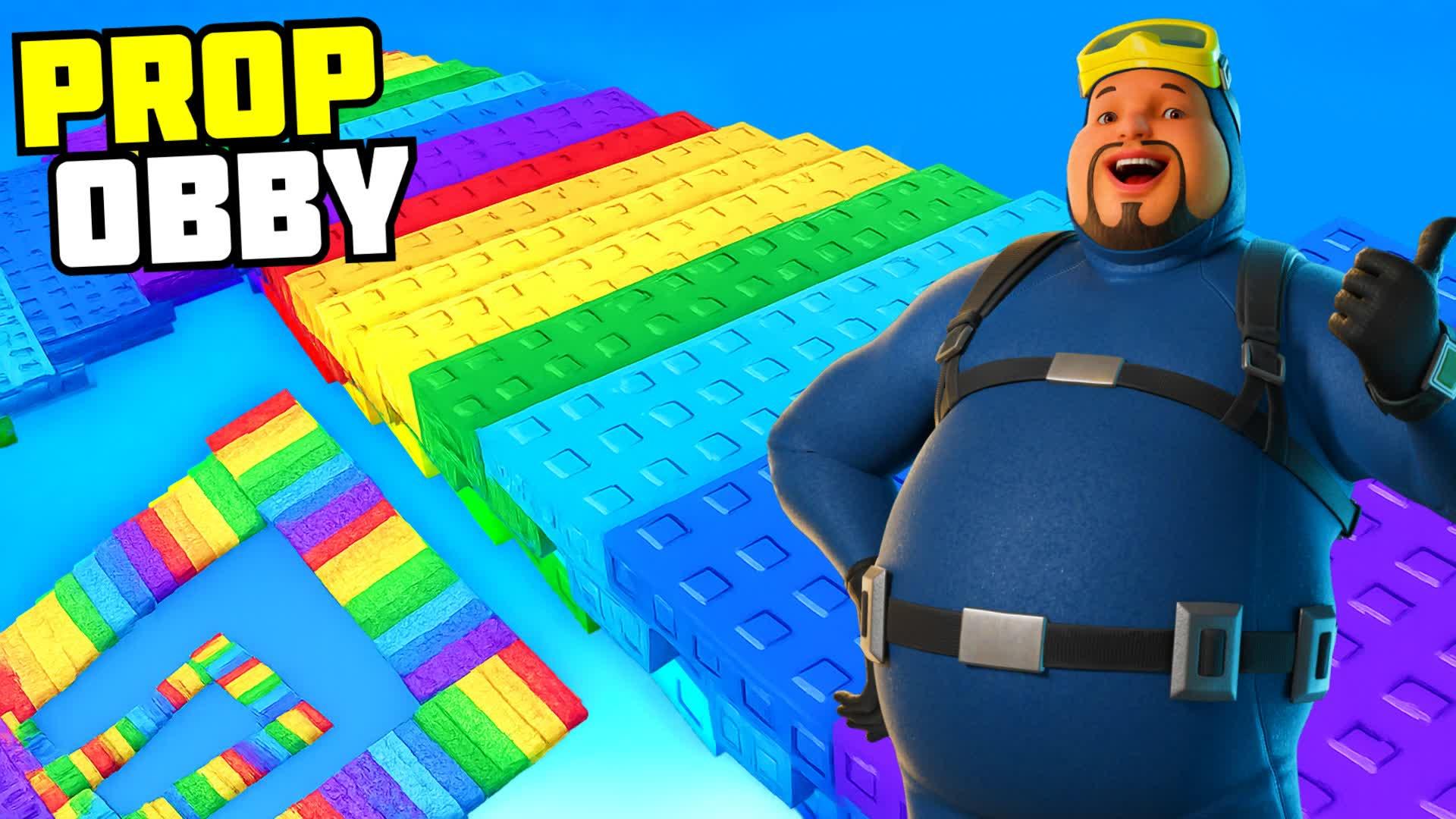 OBBY PARKOUR⭐ PROP OBBY ✨
