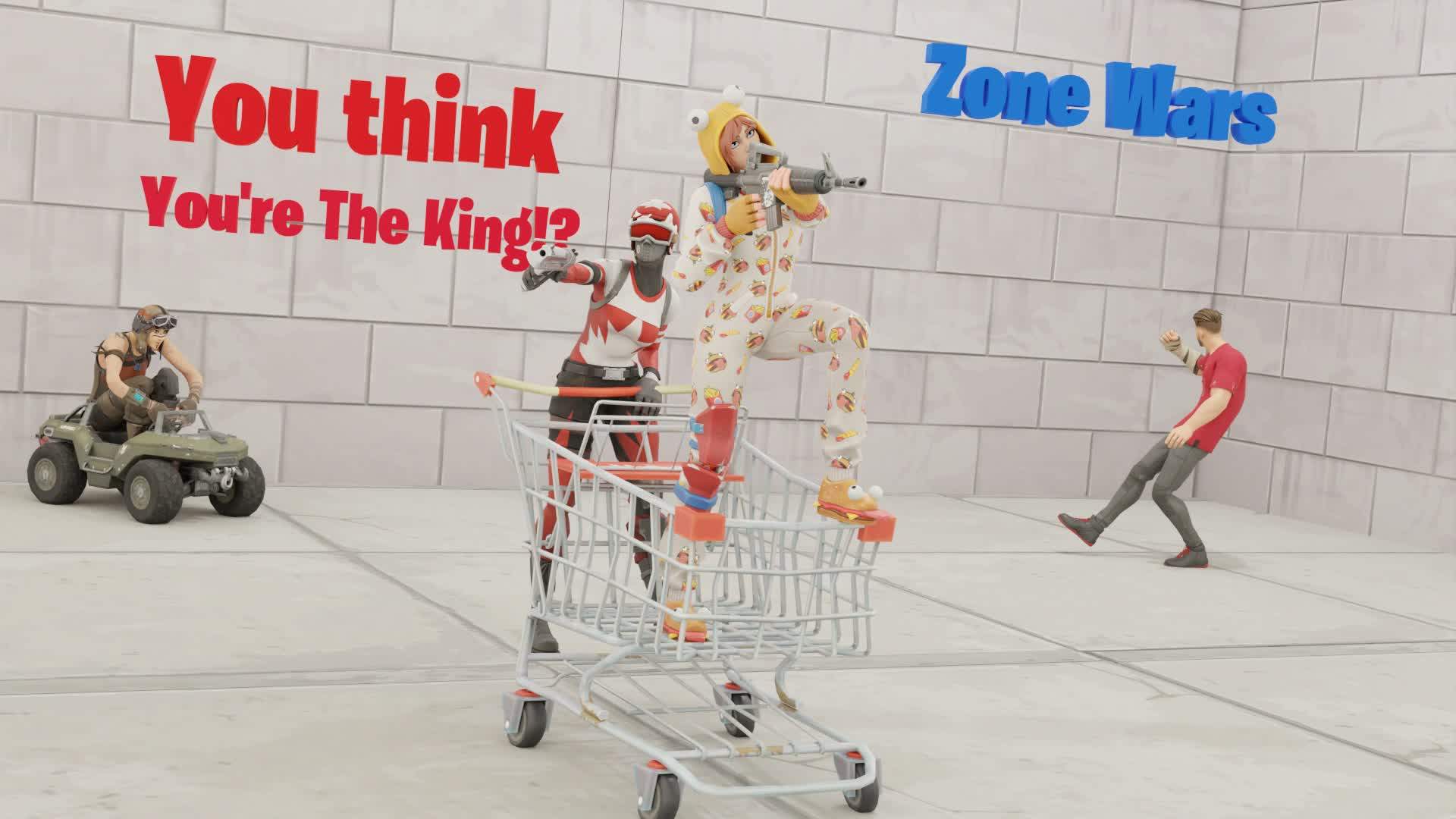 👑YOU THINK YOURE THE KING 🔫 ZONE WARS