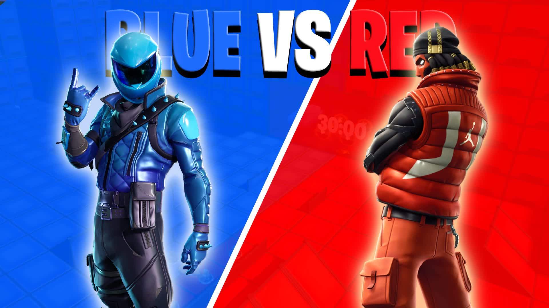 🌊 BLUE VS RED 🔥 ALL WEAPONS!
