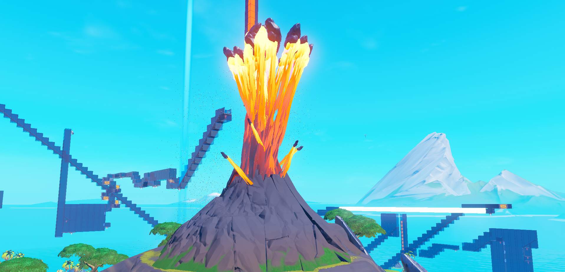 The Volcano Parkour