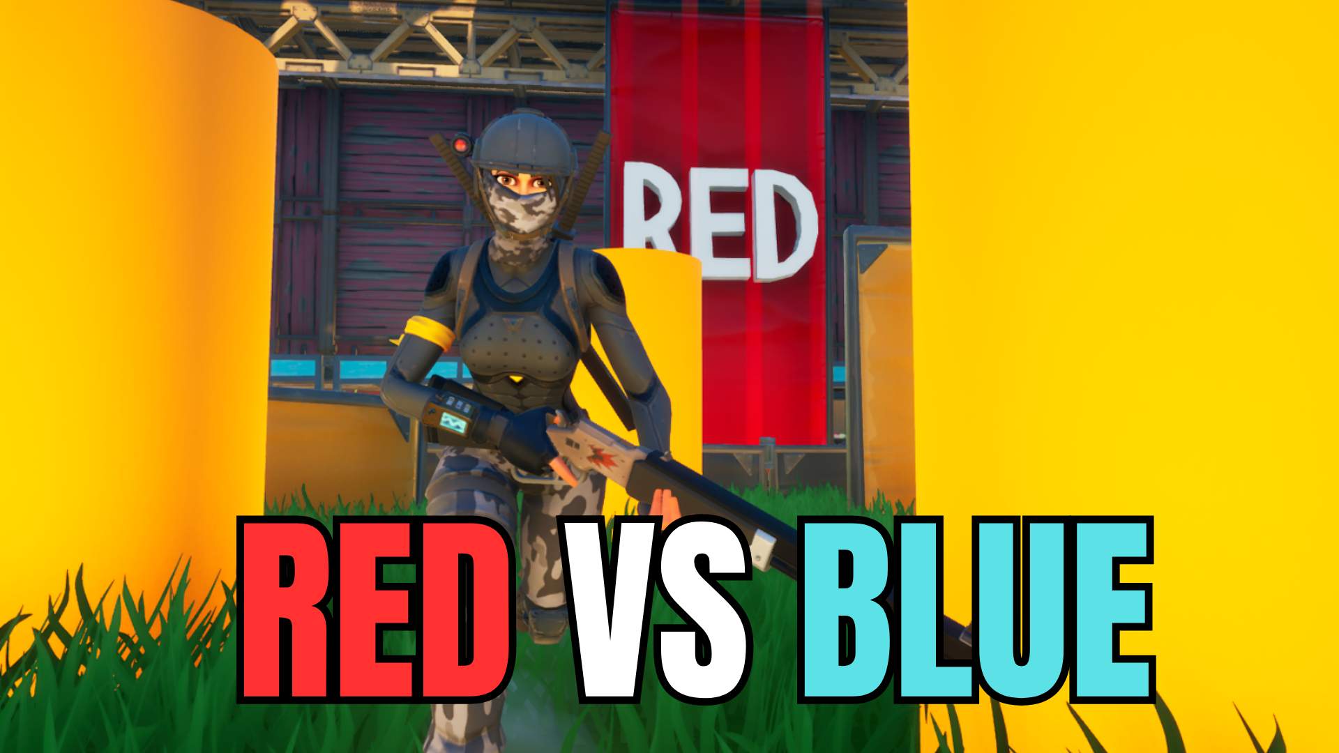 RED VS BLUE 5V5 🔴🔵