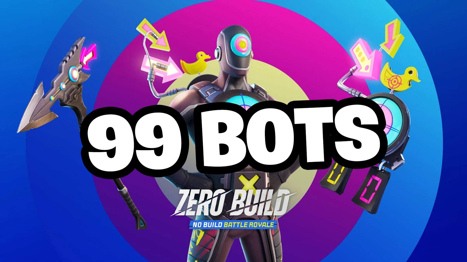 BR Solo AI Bot Practice Zero Build Fortnite Creative Map Code Dropnite   8398 4264 3460 