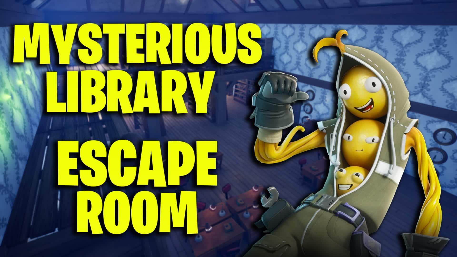 🔎 MYSTERIOUS LIBRARY ESCAPE ROOM 🔎