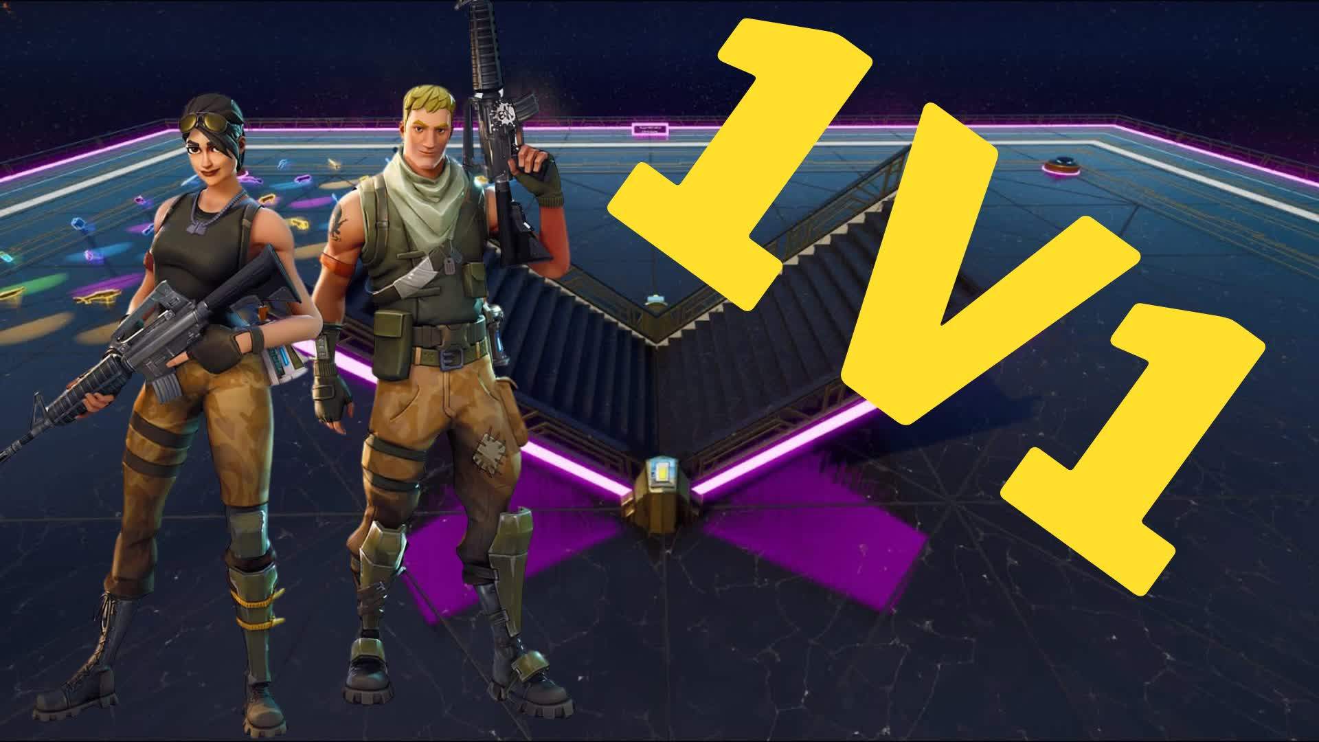 1v1 Build Fights With All Weapons!