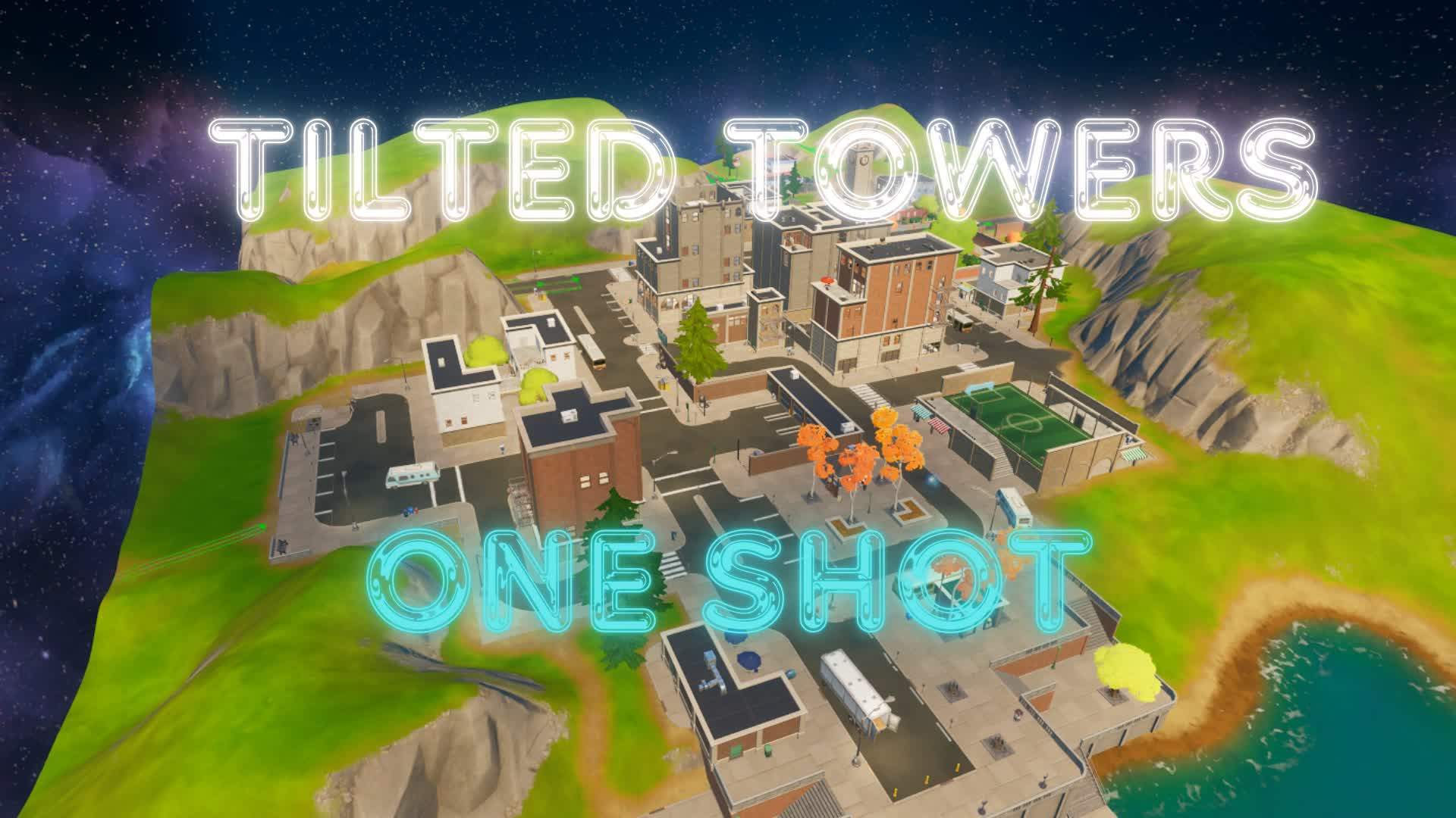 One Shot Tilted Towers