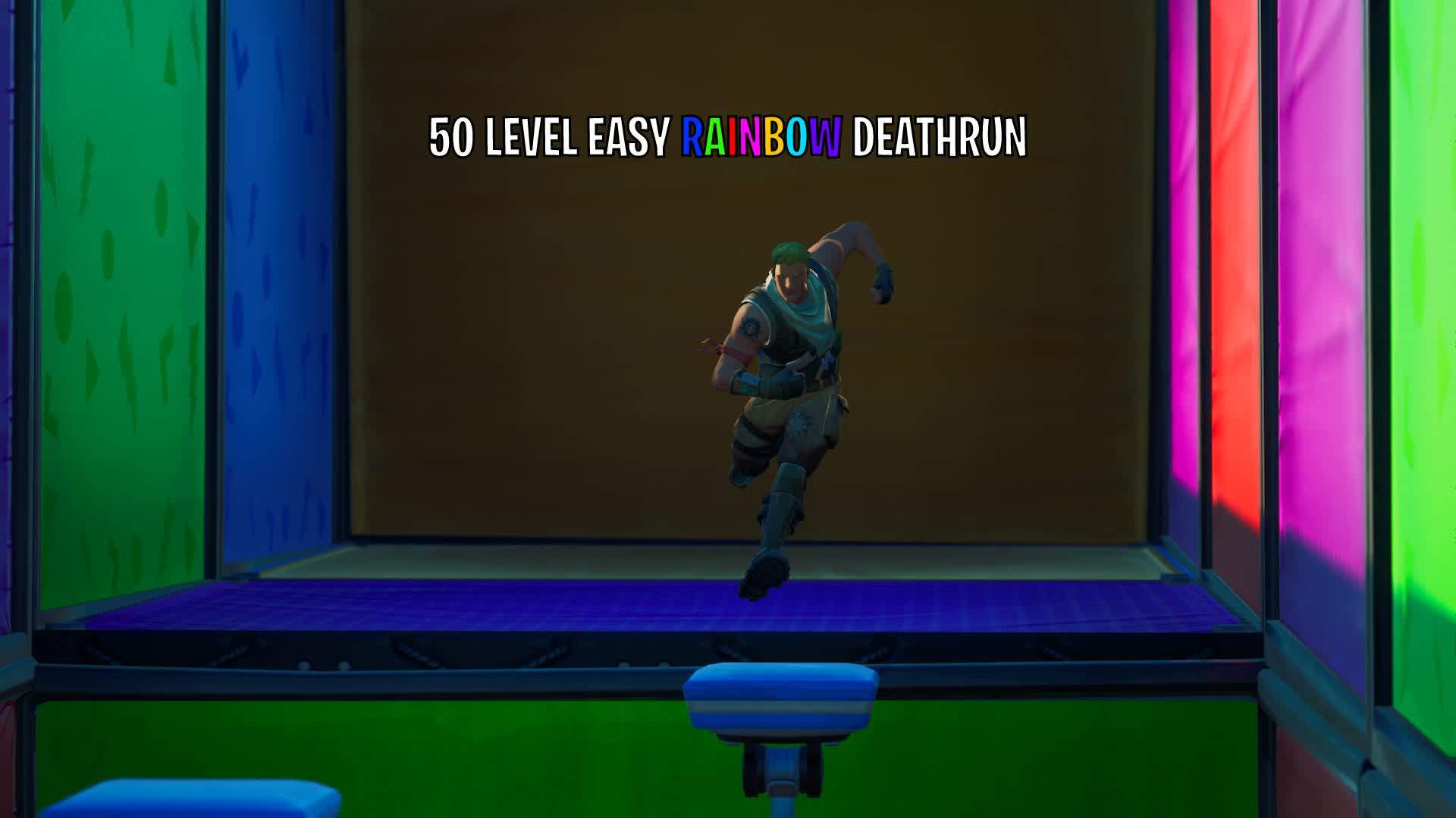 🌈 50 Level very Easy Rainbow Deathrun