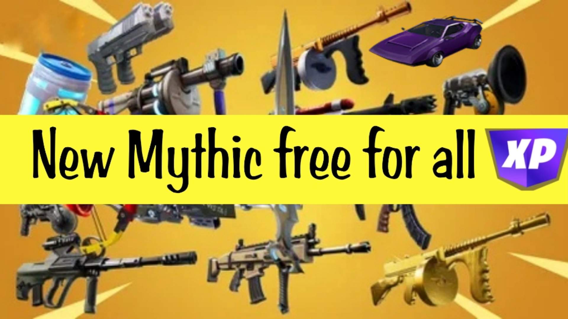 💥 NOW MYTHIC FREE FOR ALL 🚗