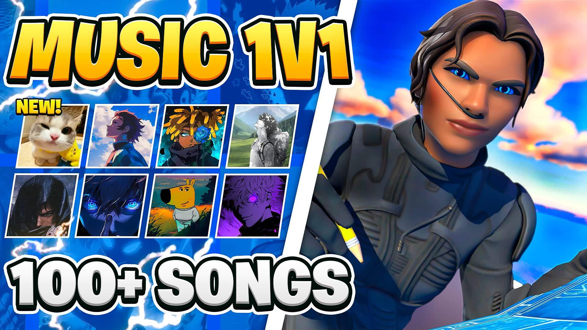 👑MUSIC 1V1🎵[100+SONGS]