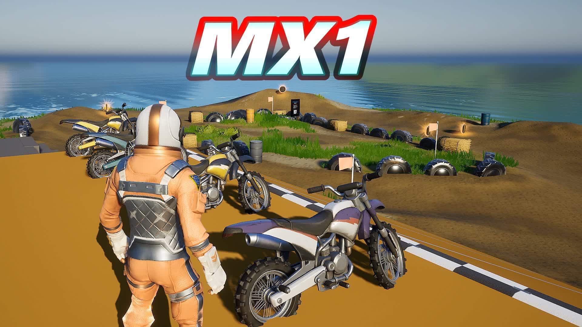 Motocross MX 1 Bikes Music Race Track