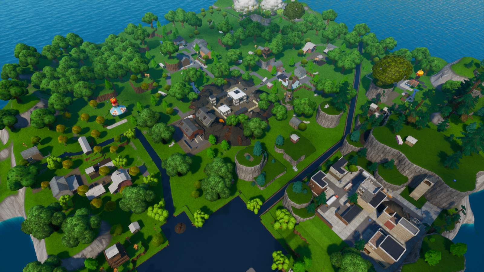 MINI BATTLE ROYALE MAP - CHAPTER 1 / S4