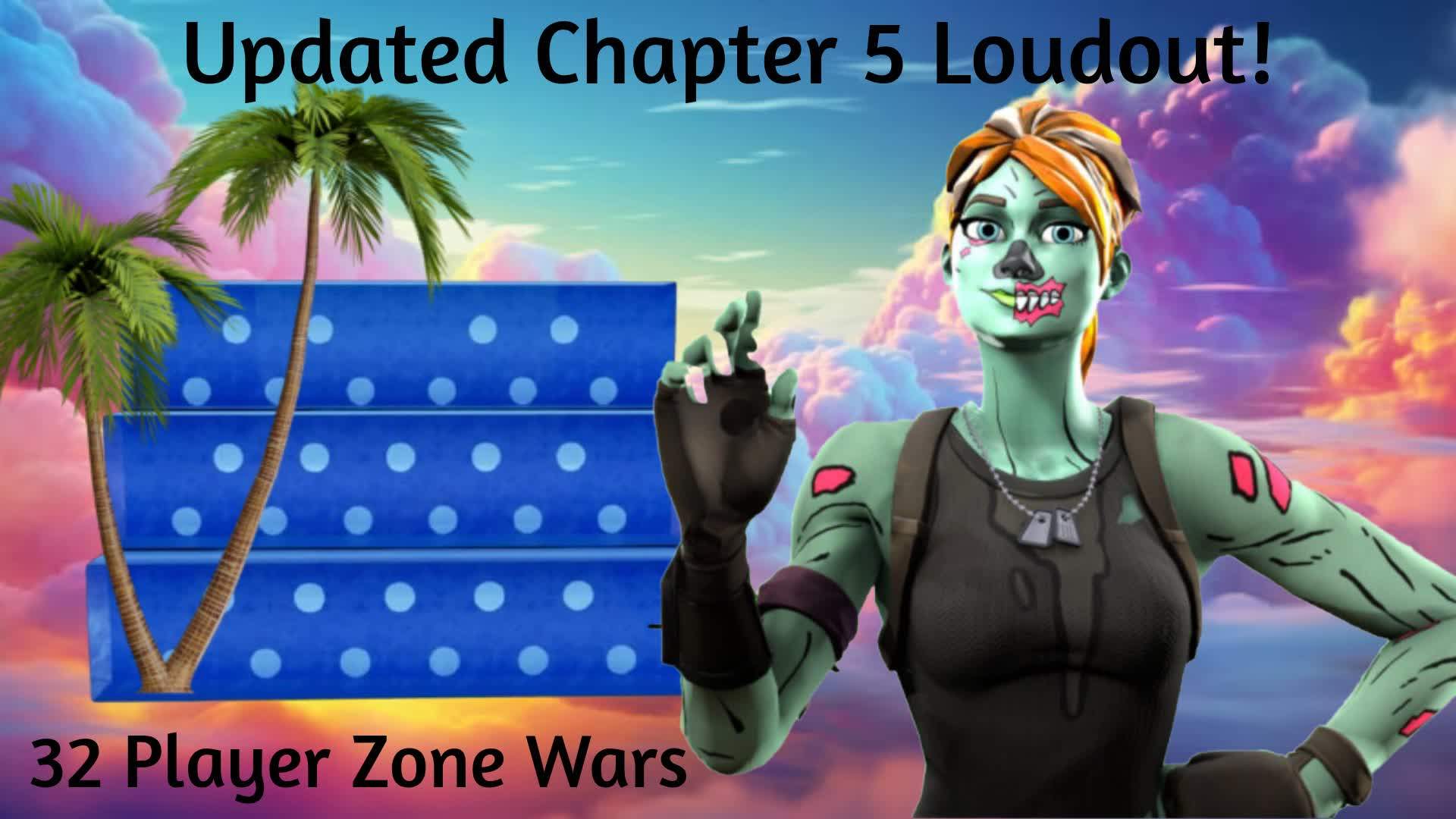 32 Player Zone Wars - Chapter 5 Weapons⭐