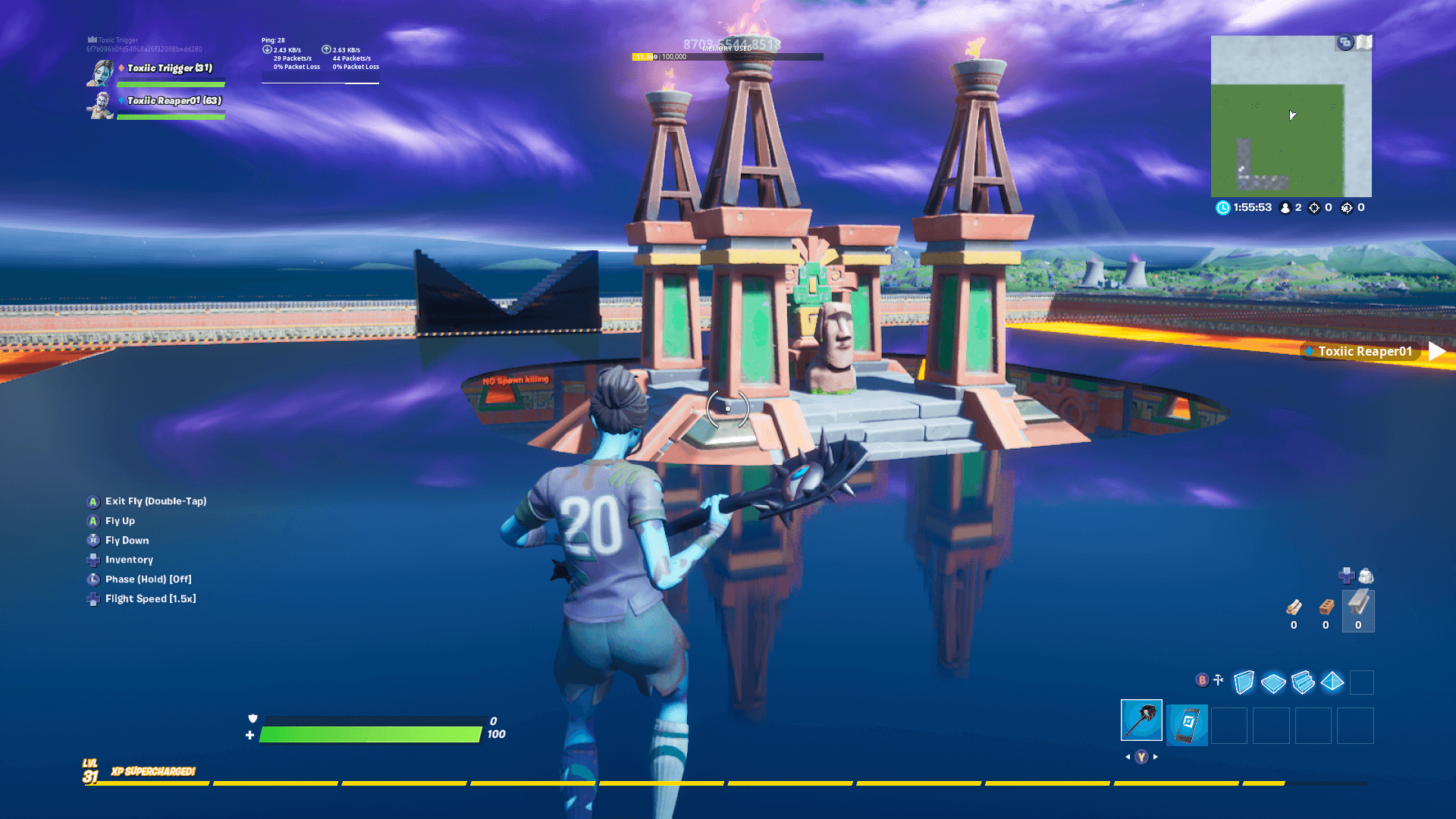 🤪 CRAZY TOWN TRIOS - Fortnite Creative Map Code - Dropnite