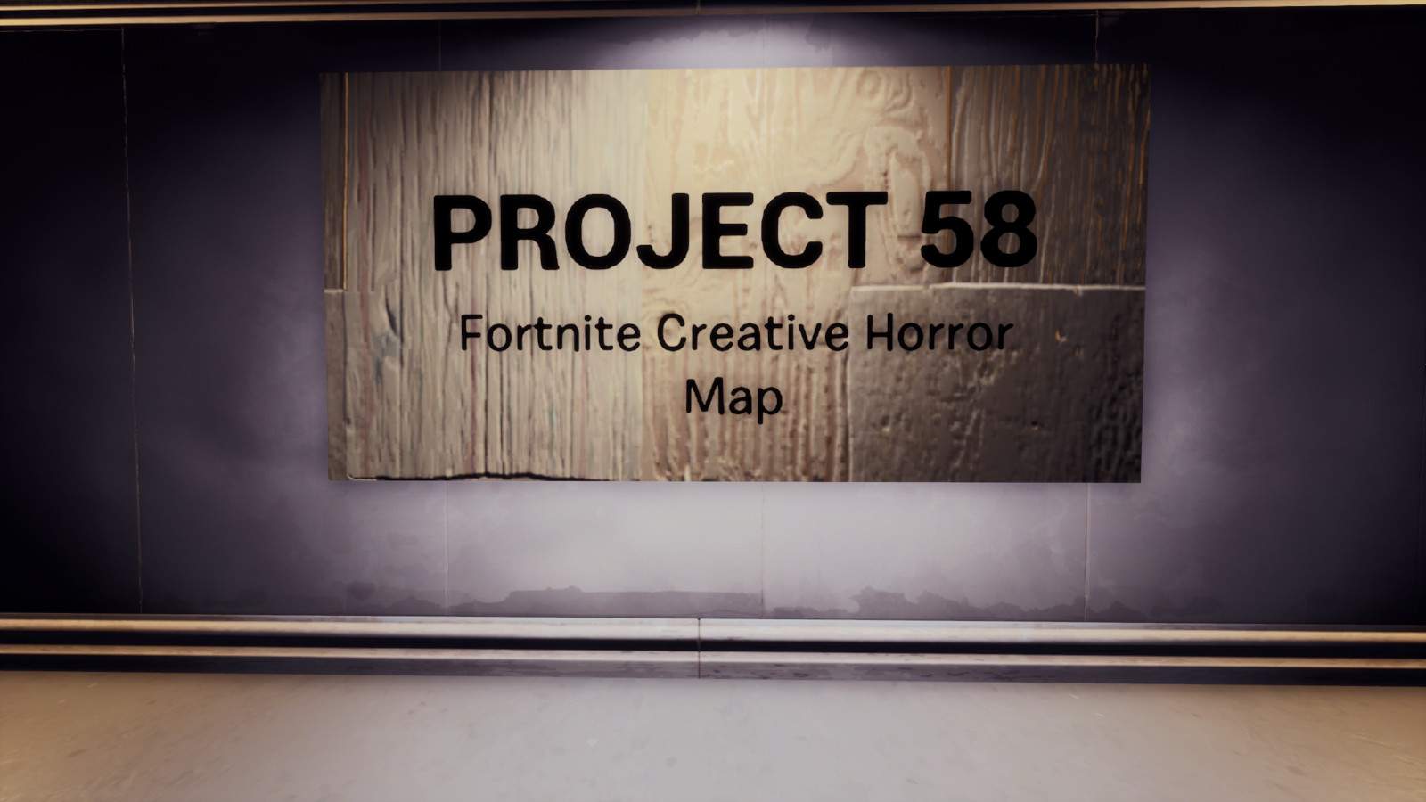 PROJECT 58 HORROR MAP