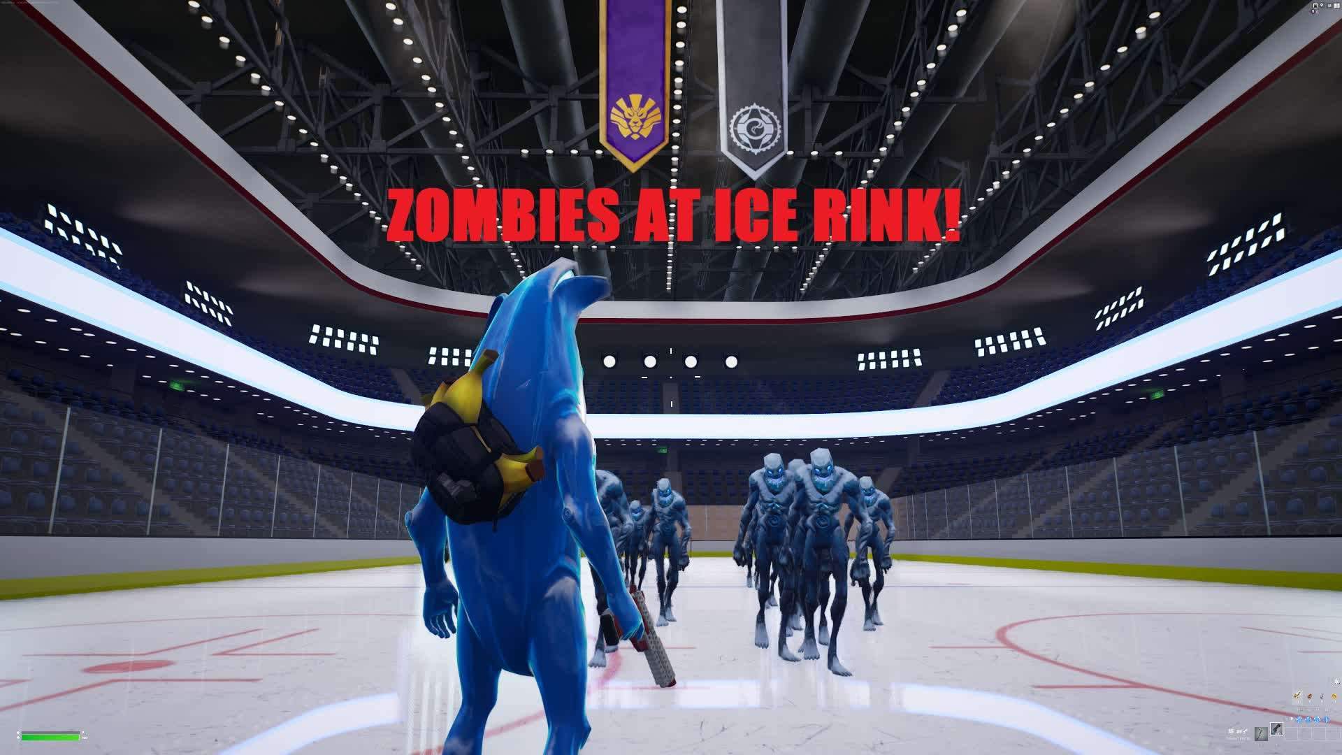 Zombies at Ice Rink