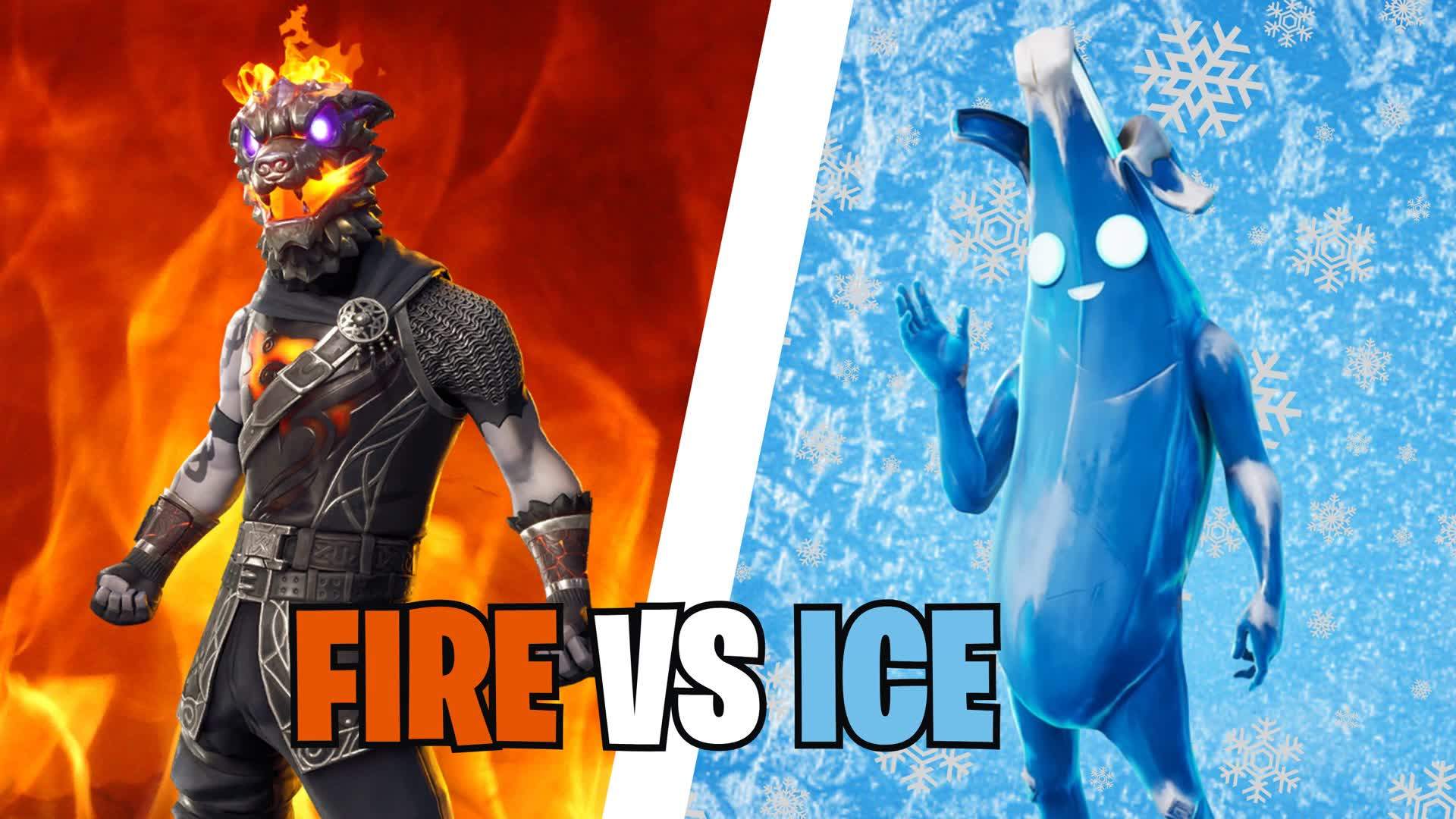 🔥 FIRE VS ICE ❄️ CHAPTER 4 WEAPONS! ⭐