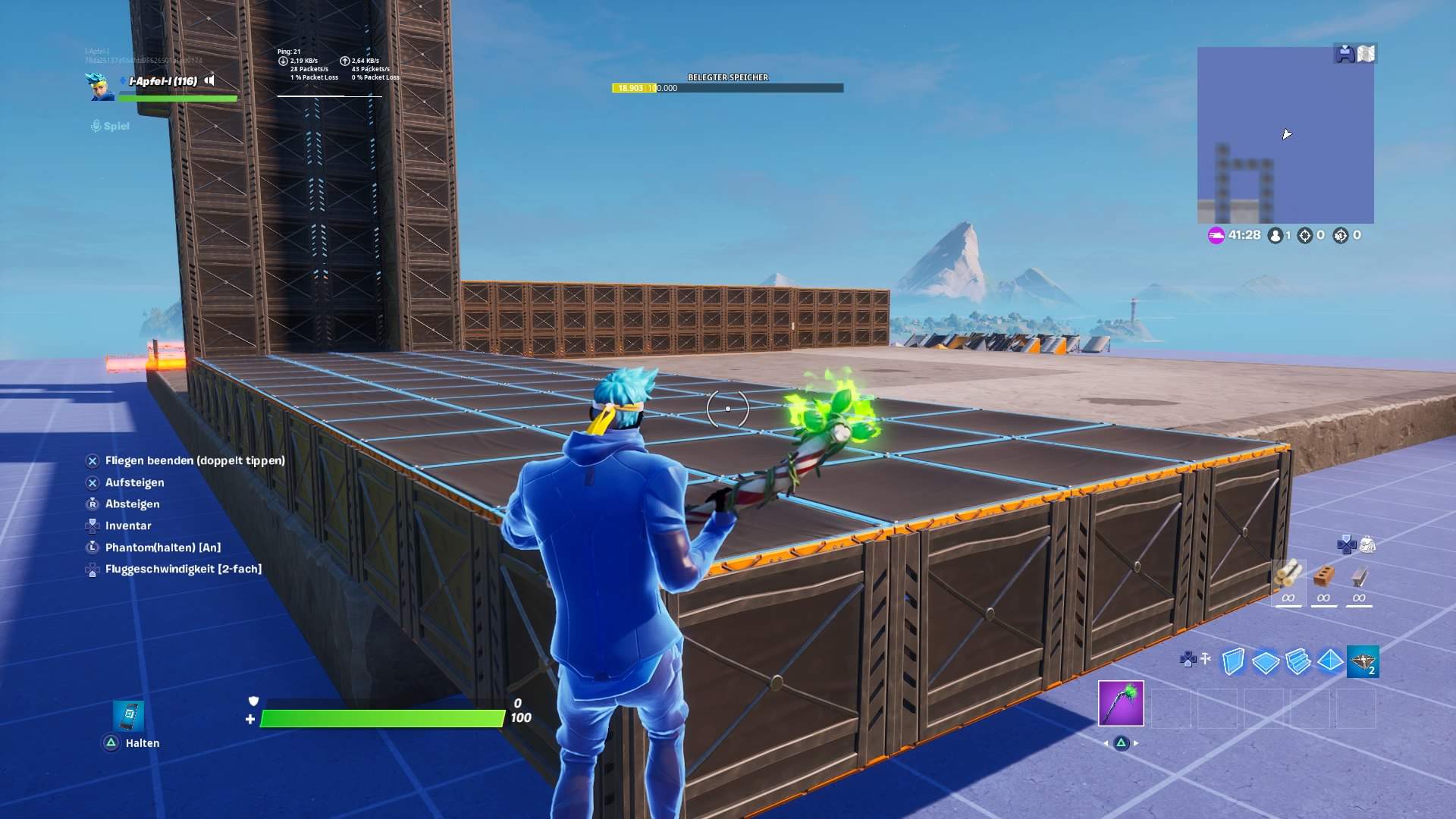 DUO DEATHRUN MEDIUM/EASY (2 PLAYER) - Fortnite Creative Map Code - Dropnite