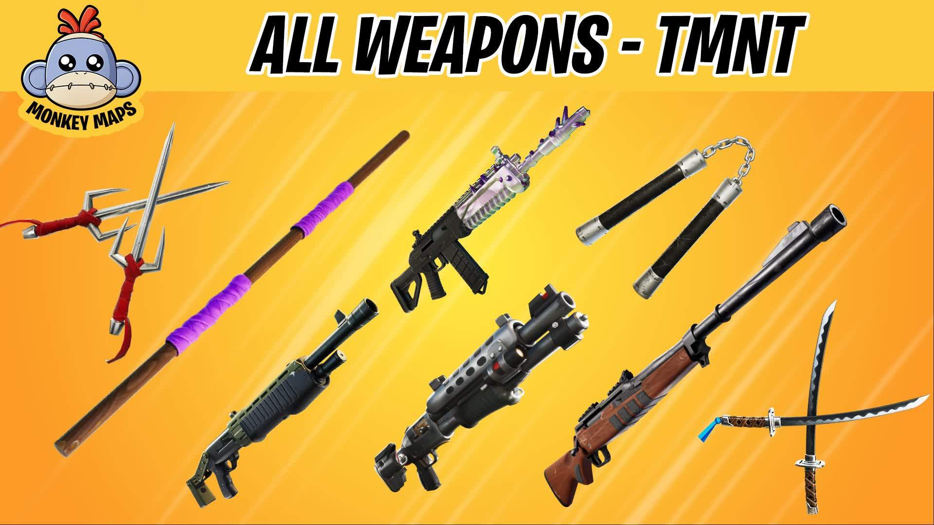 All Weapons _ TMNT