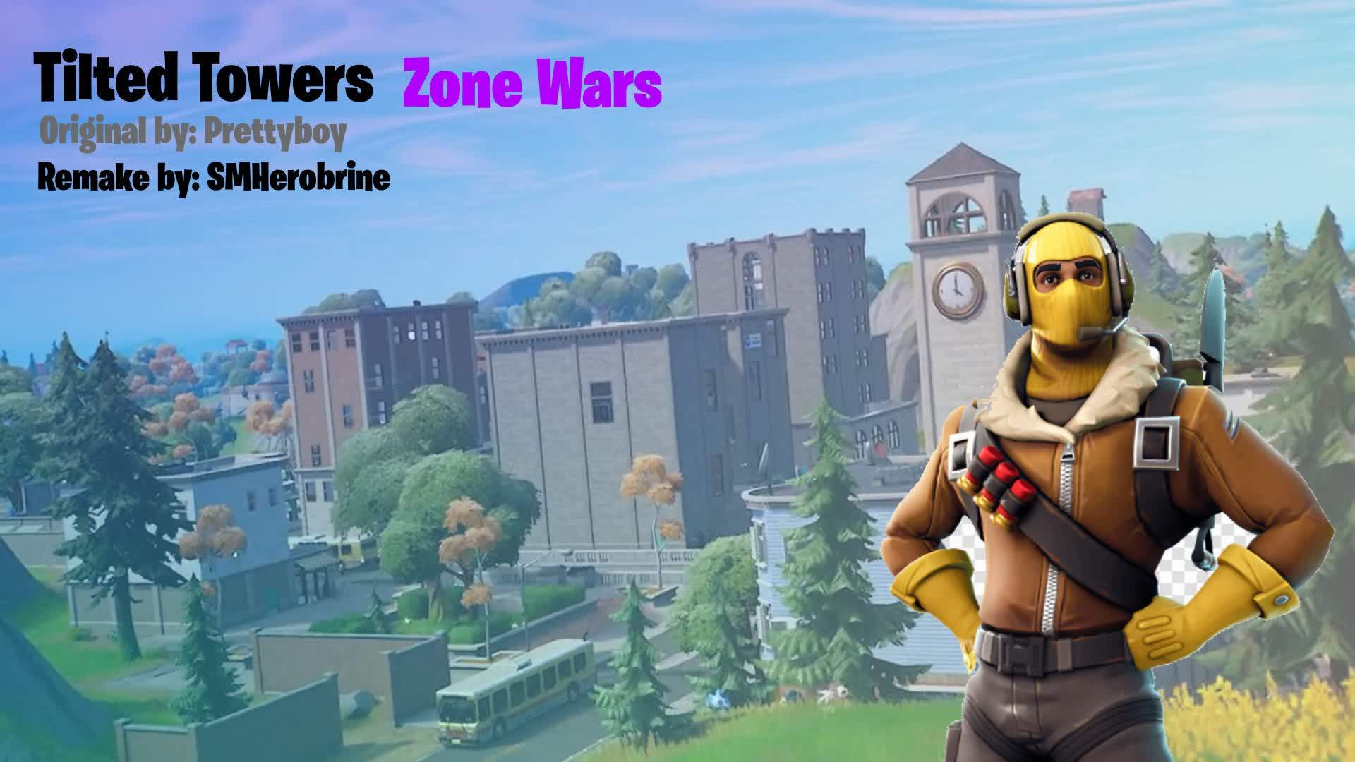 TOWN ZONE WARS - Fortnite Creative Map Code - Dropnite