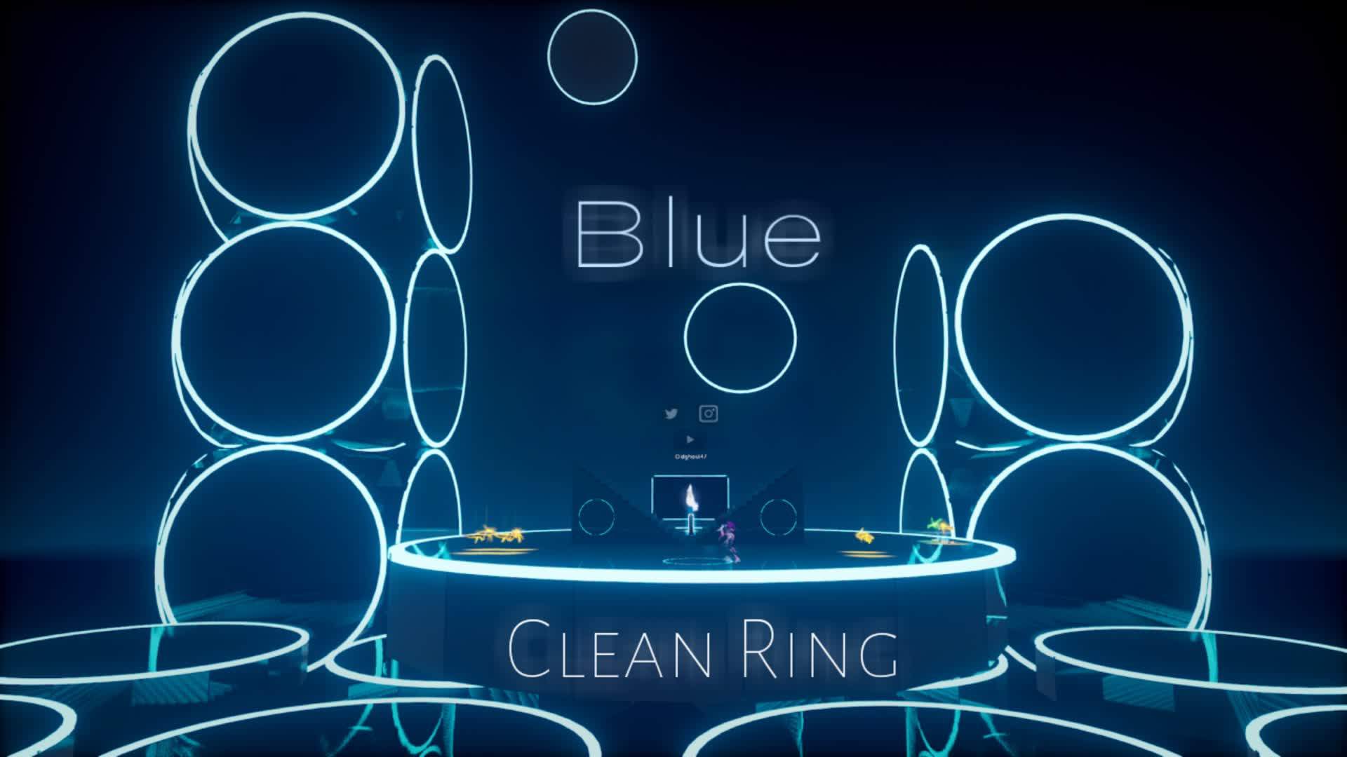 CLEAN RING 1V1 [BLUE] •NO DELAY•