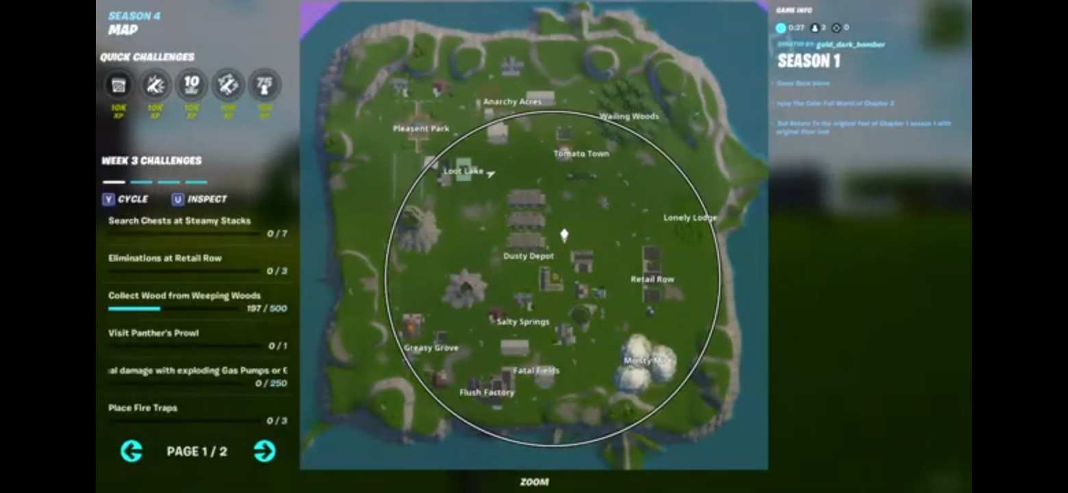 Fortnite Season 1 Map Code