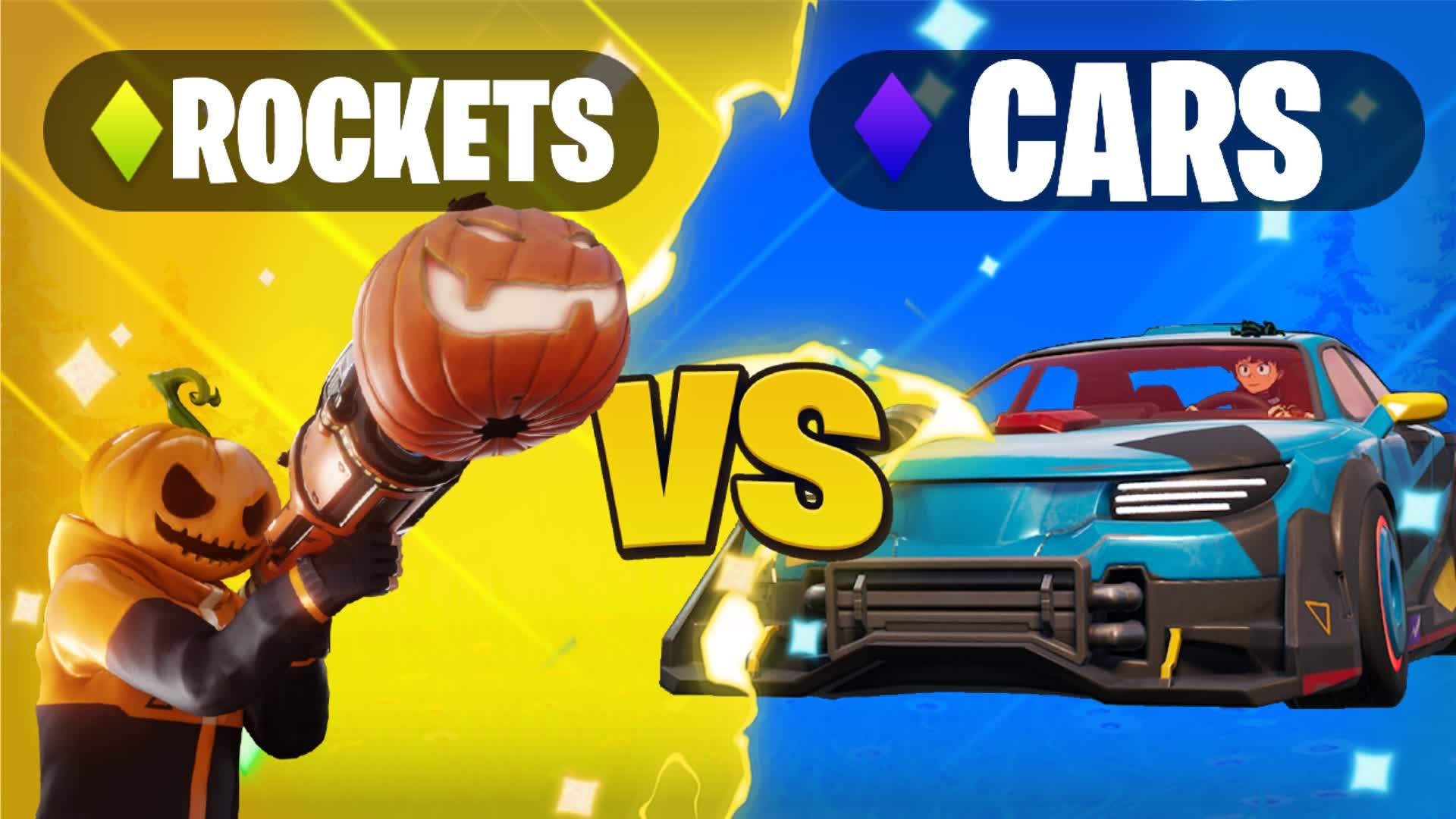 🐣Easter Cars vs Rockets🐣