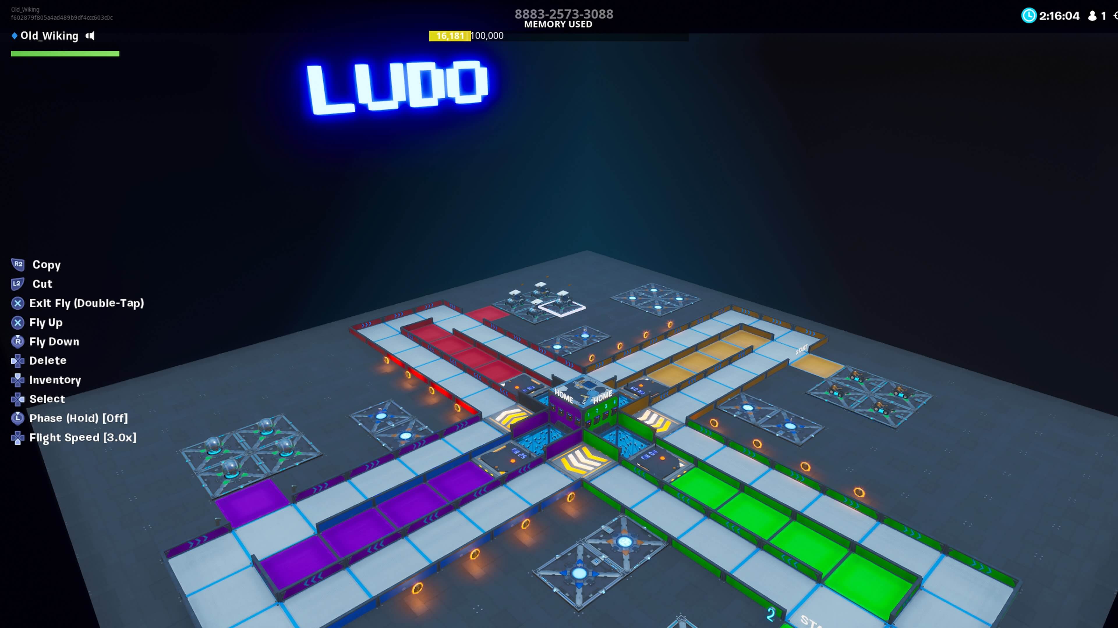 LUDO, THE BOARD GAME.